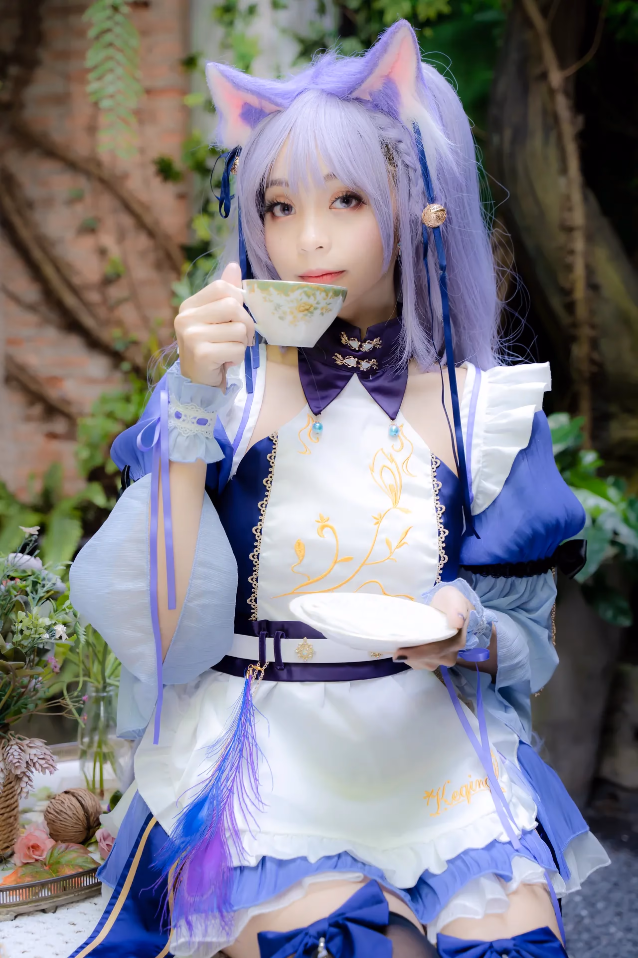Kadorin Hitomi as Keqing — cosplay photo 54 of 64