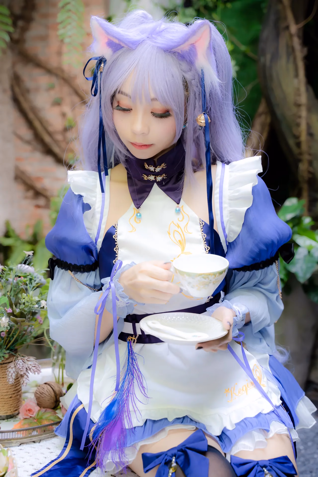 Kadorin Hitomi as Keqing — cosplay photo 55 of 64