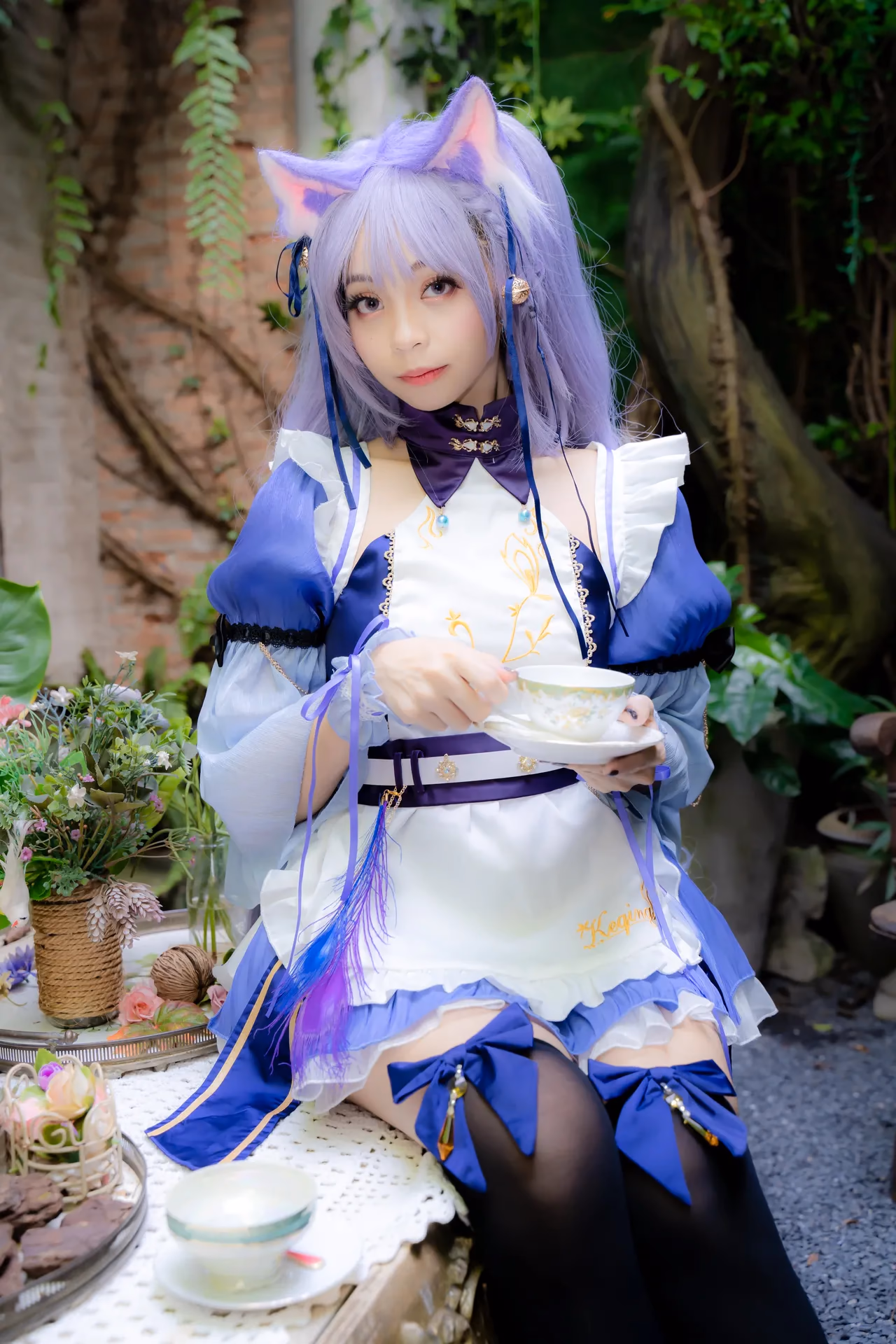 Kadorin Hitomi as Keqing — cosplay photo 56 of 64