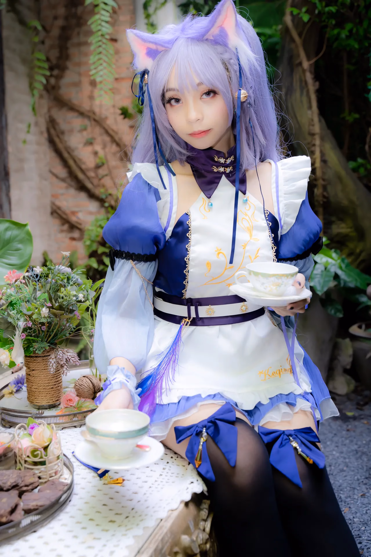 Kadorin Hitomi as Keqing — cosplay photo 57 of 64