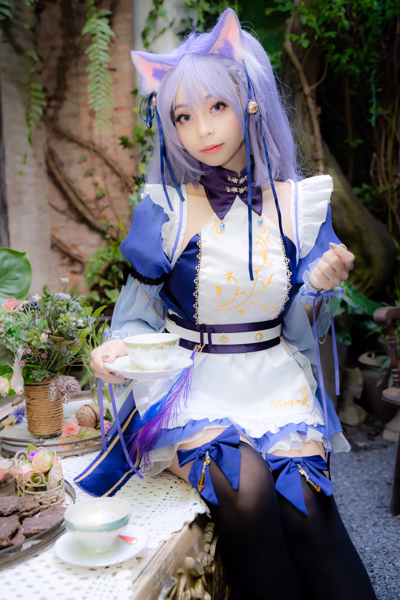 Kadorin Hitomi as Keqing — cosplay photo 59 of 64