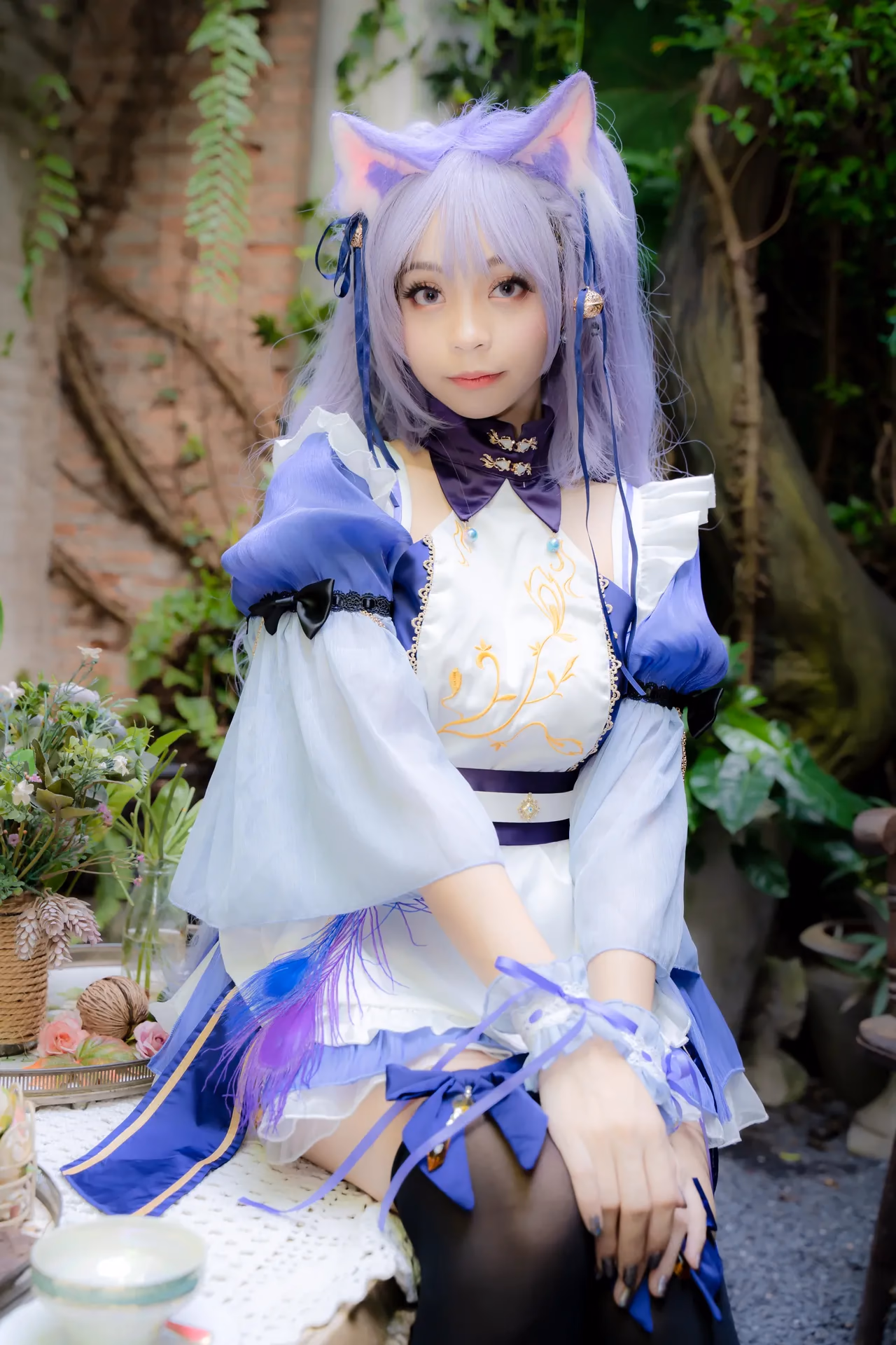 Kadorin Hitomi as Keqing — cosplay photo 60 of 64