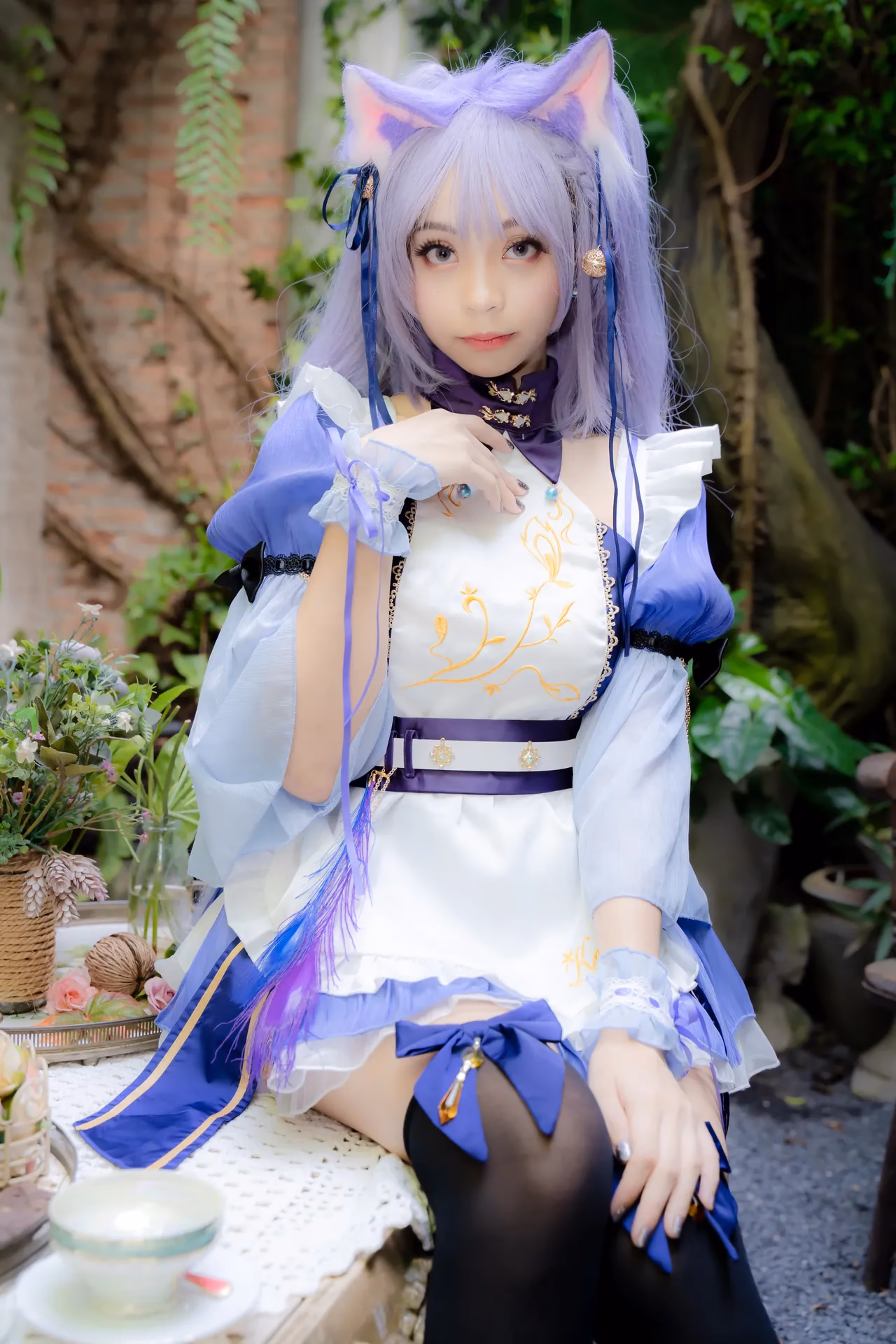 Kadorin Hitomi as Keqing — cosplay photo 61 of 64