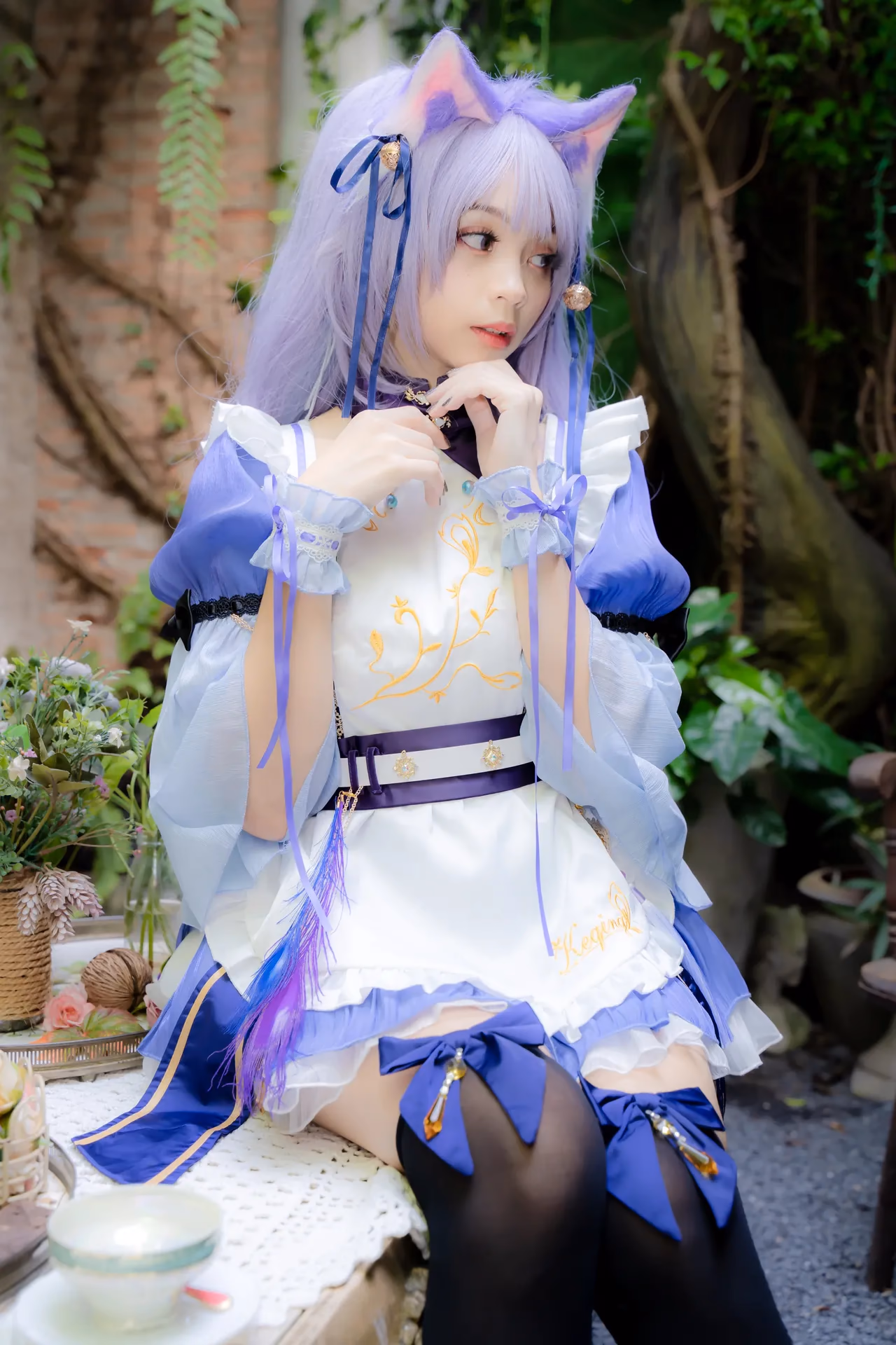 Kadorin Hitomi as Keqing — cosplay photo 62 of 64