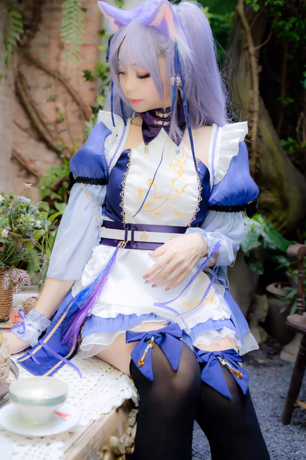 Kadorin Hitomi as Keqing — cosplay photo 64 of 64