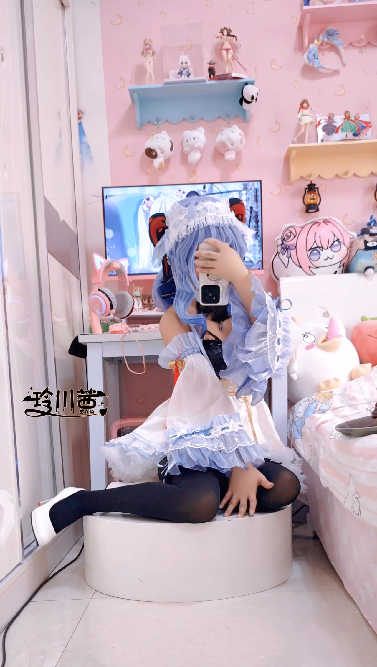 Lingchuanqian as Ganyu — cosplay photo 13 of 14
