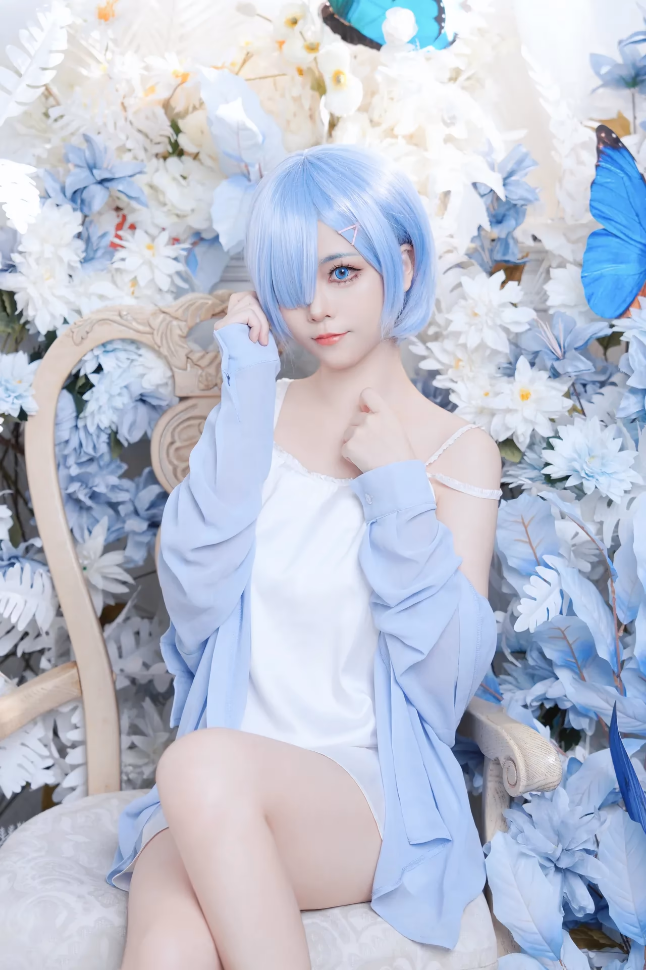 LuoCYukicosplay as Rem — cosplay photo 13 of 14