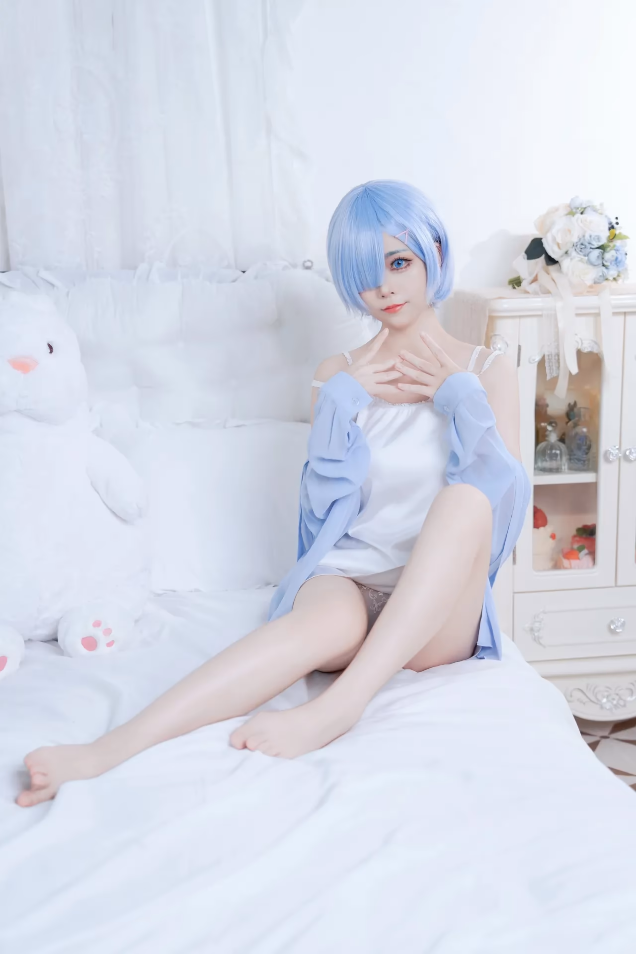 LuoCYukicosplay as Rem — cosplay photo 7 of 14