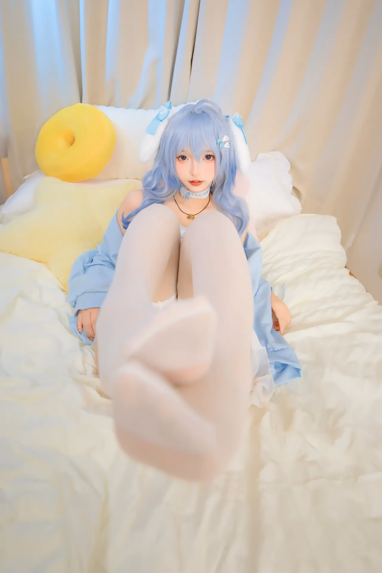Mafuyu Kagurazaka as Ganyu — cosplay photo 10 of 75