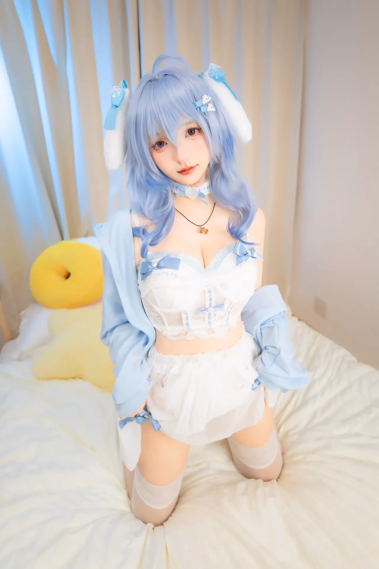 Mafuyu Kagurazaka as Ganyu — cosplay photo 32 of 75