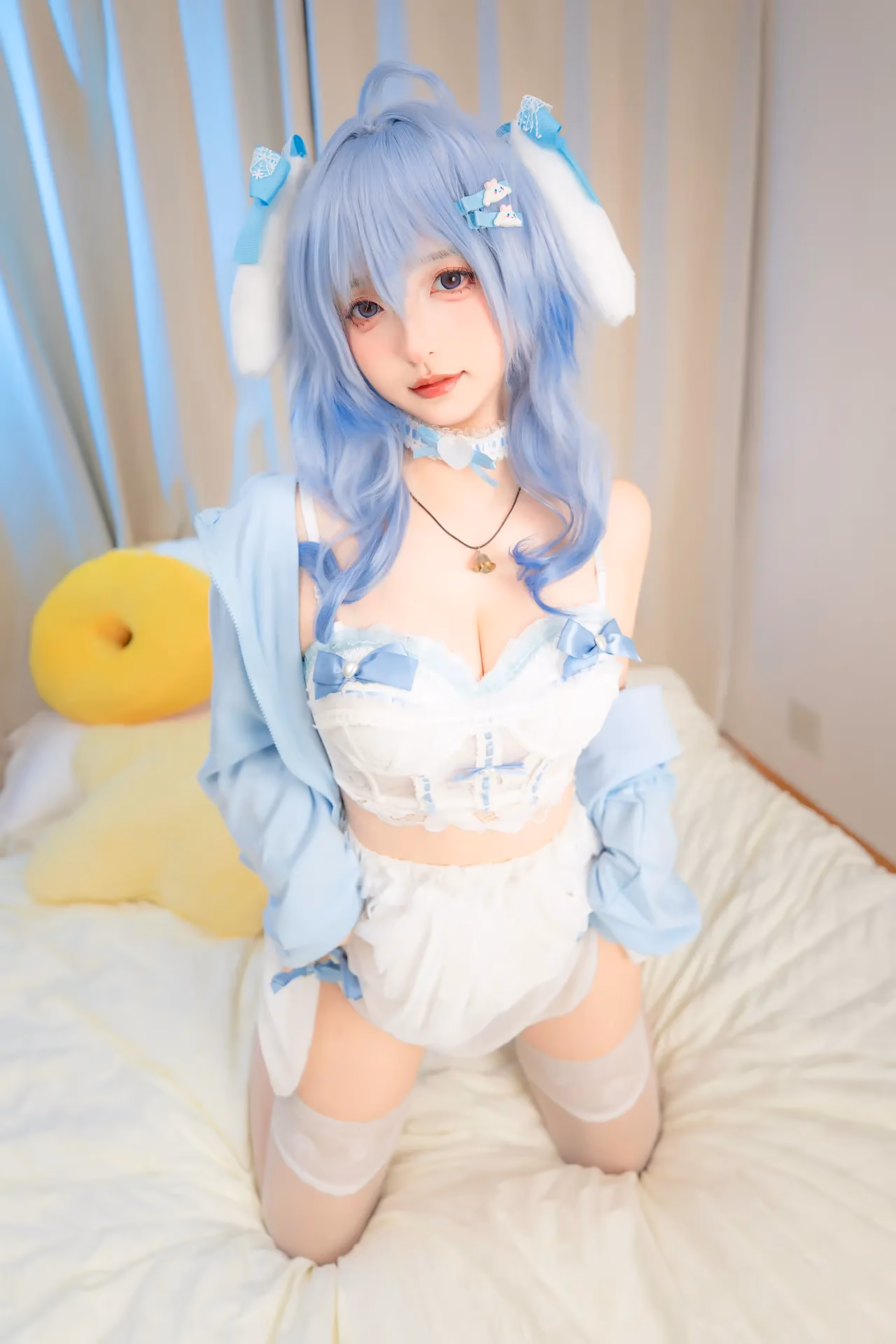 Mafuyu Kagurazaka as Ganyu — cosplay photo 33 of 75