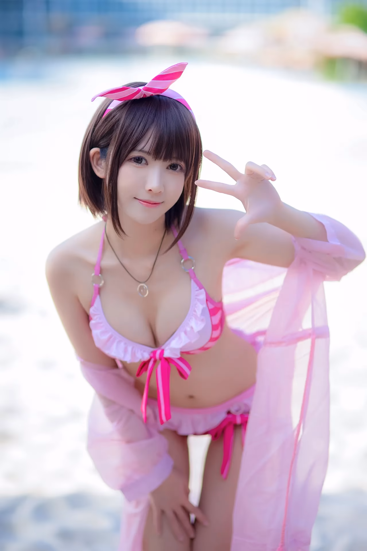 Manyuyu as Megumi Kato — cosplay photo 19 of 20