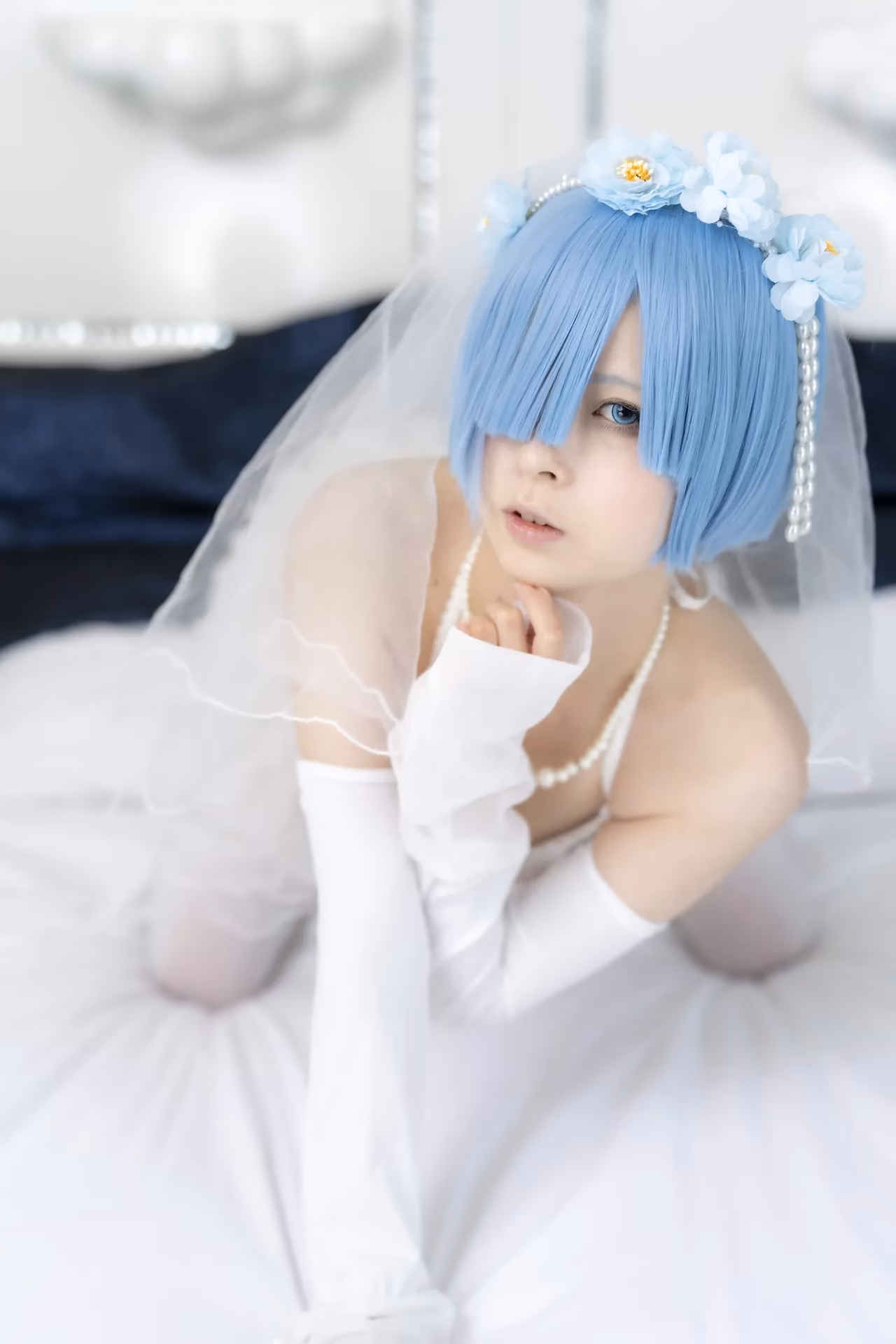 Meruru Amanogawa as Rem — cosplay photo 100 of 153