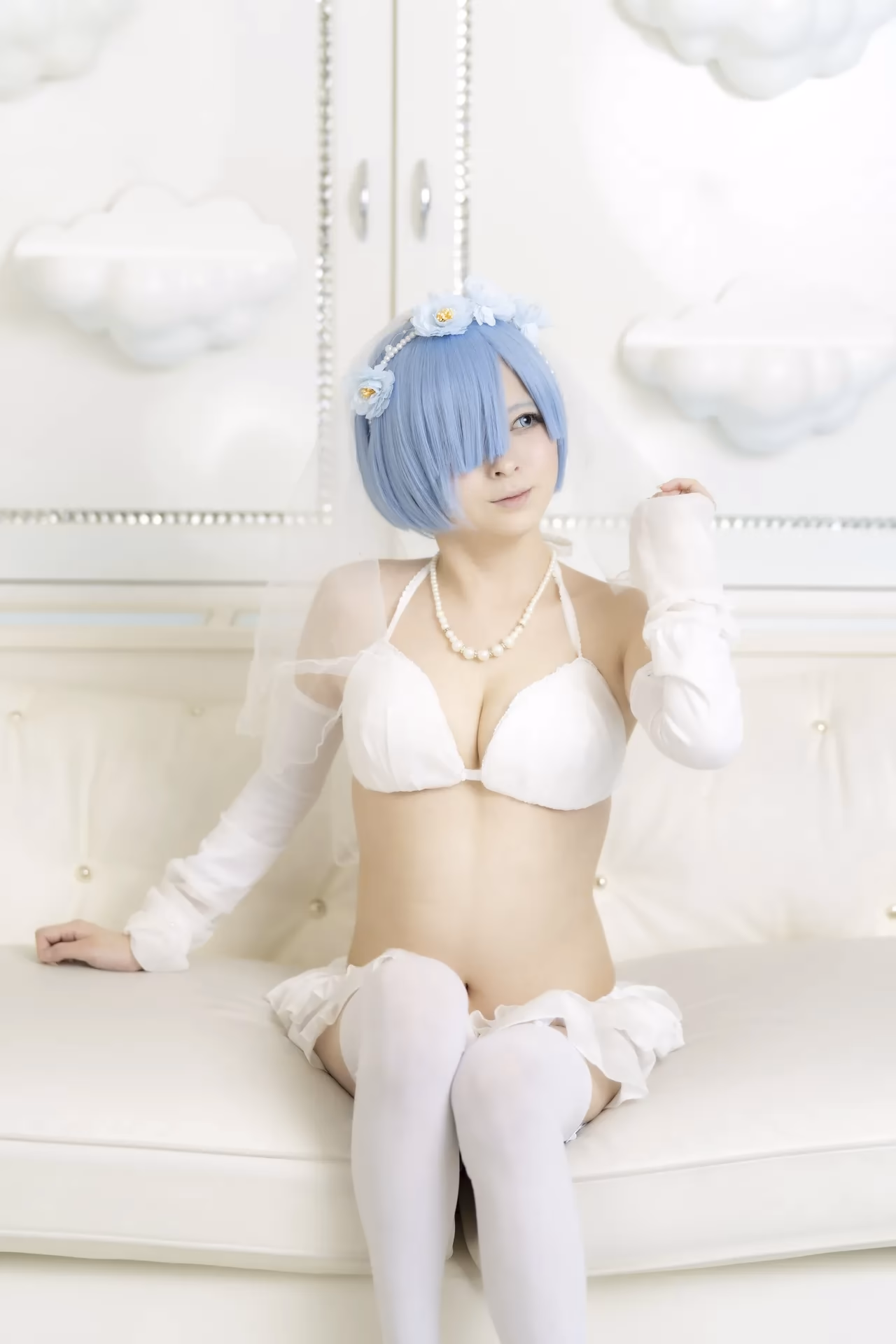 Meruru Amanogawa as Rem — cosplay photo 12 of 153