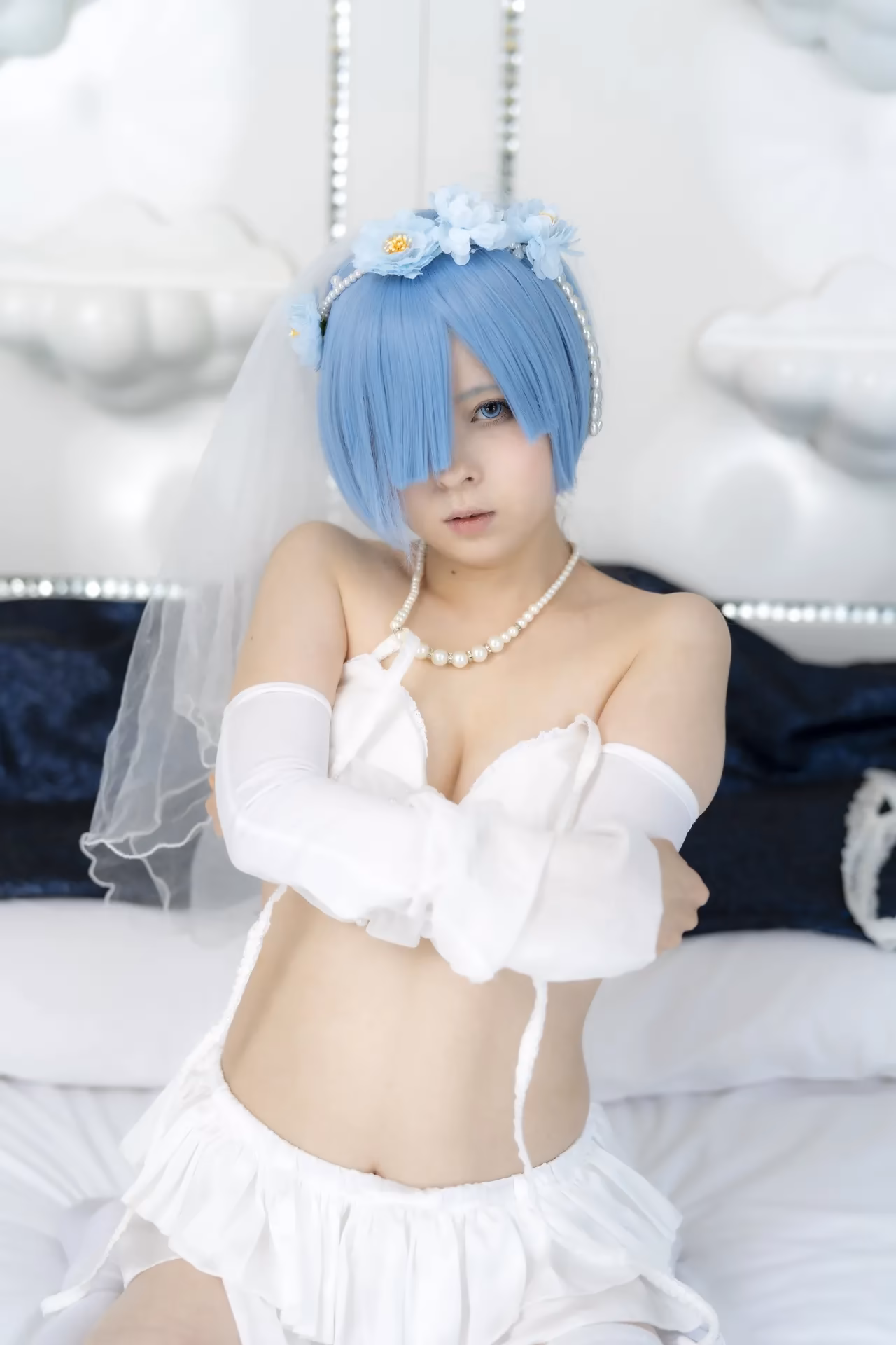 Meruru Amanogawa as Rem — cosplay photo 137 of 153