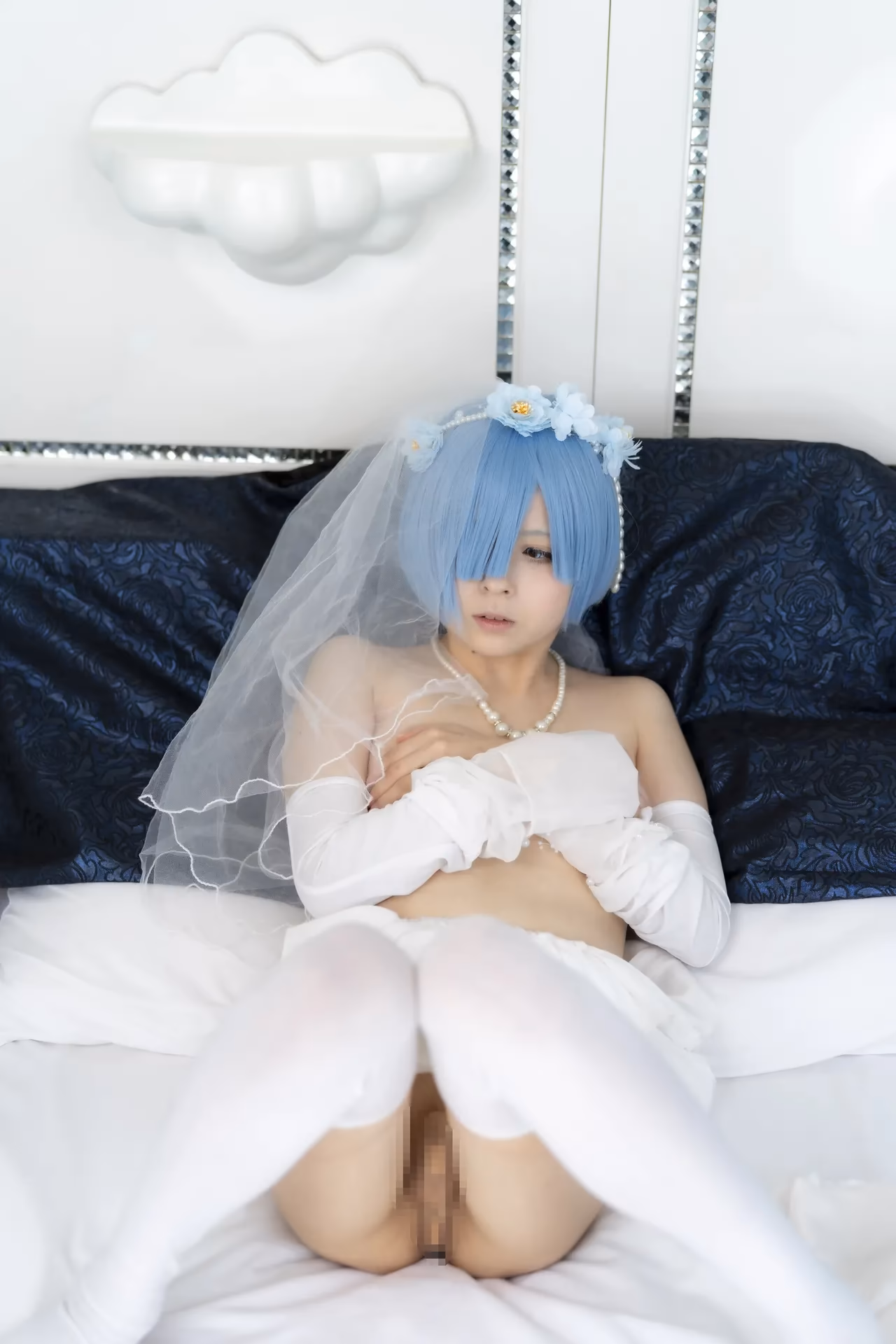 Meruru Amanogawa as Rem — cosplay photo 150 of 153