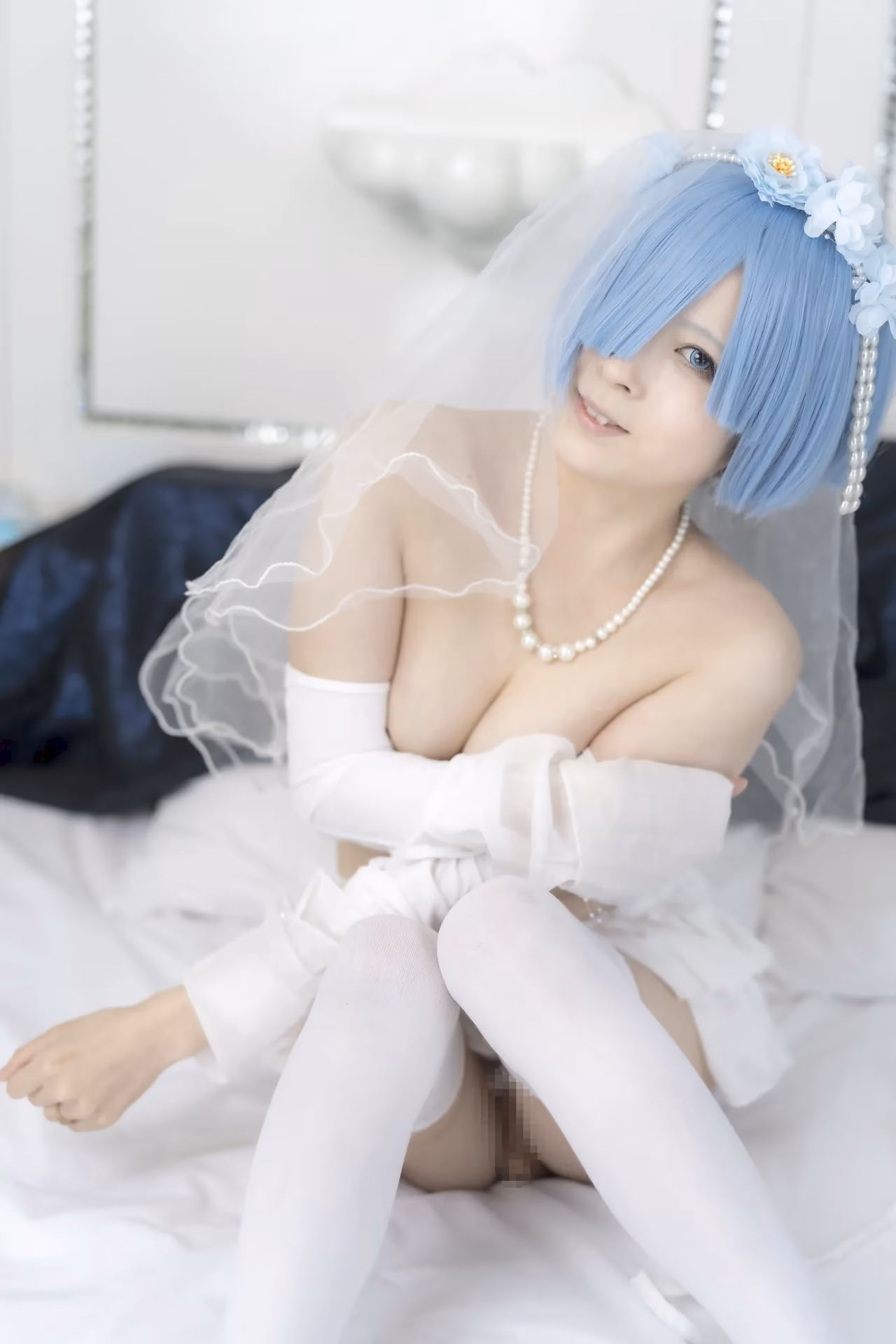 Meruru Amanogawa as Rem — cosplay photo 152 of 153