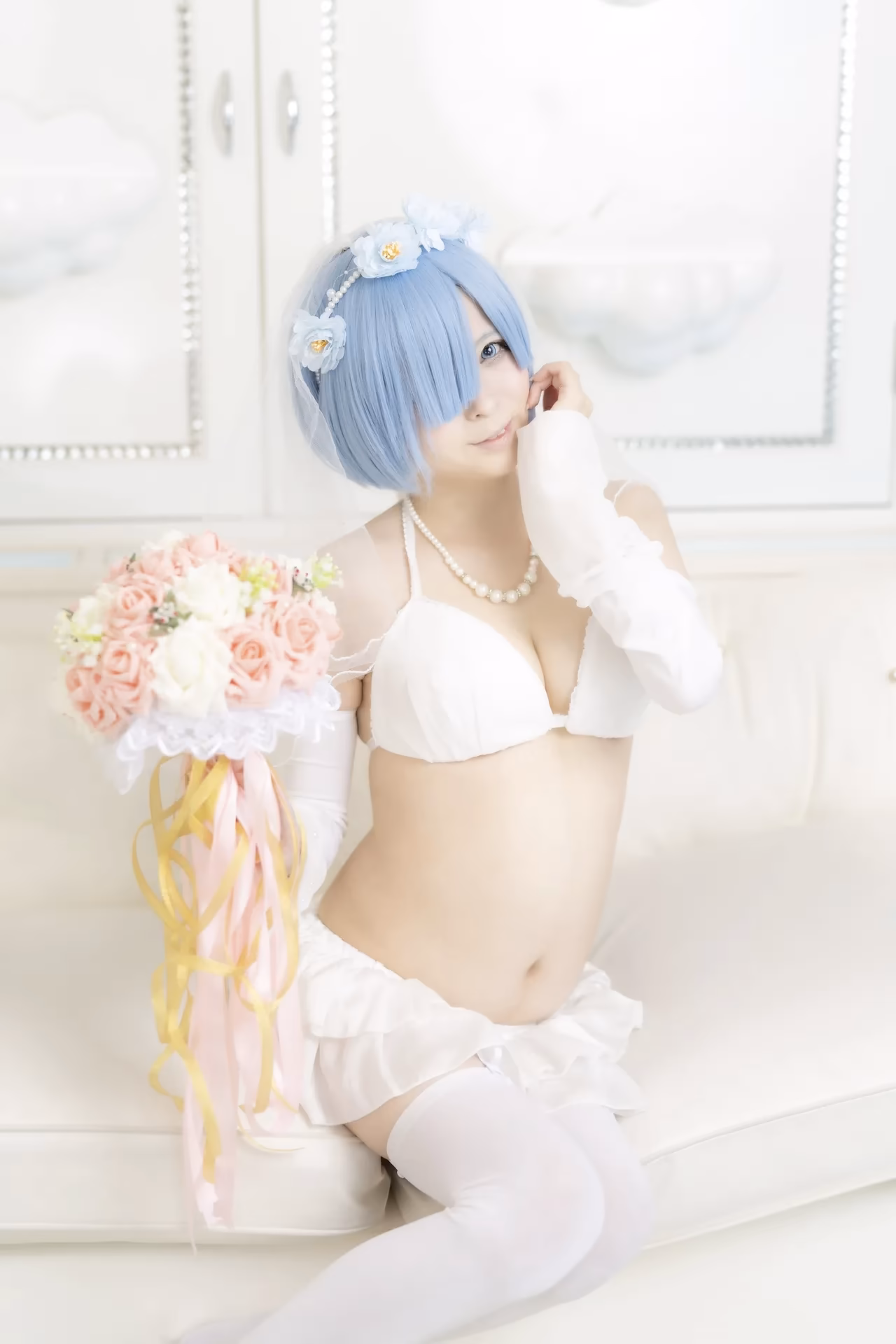 Meruru Amanogawa as Rem — cosplay photo 21 of 153