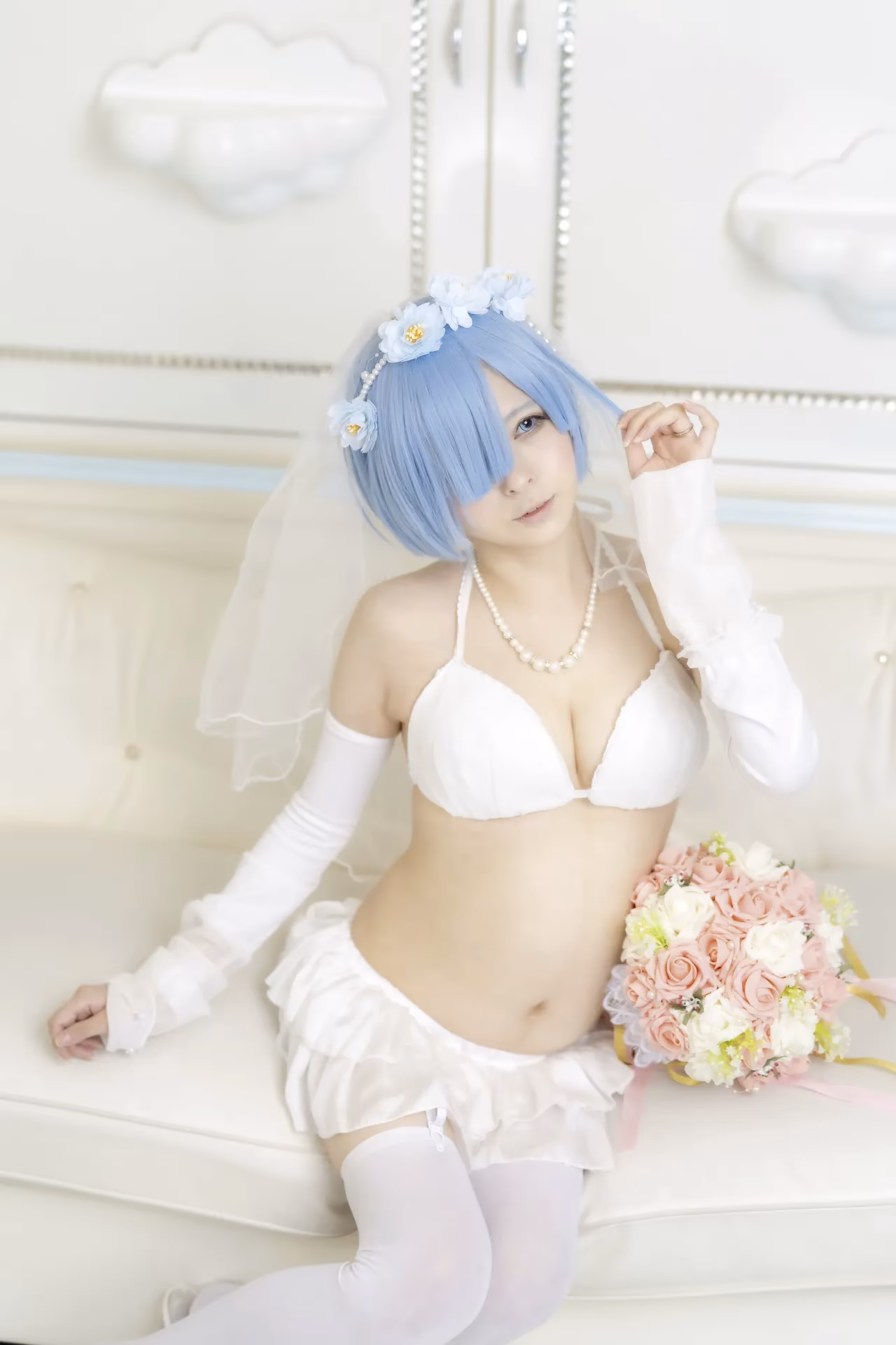 Meruru Amanogawa as Rem — cosplay photo 24 of 153