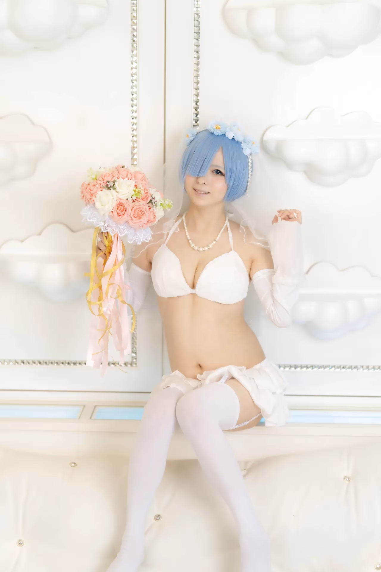 Meruru Amanogawa as Rem — cosplay photo 38 of 153