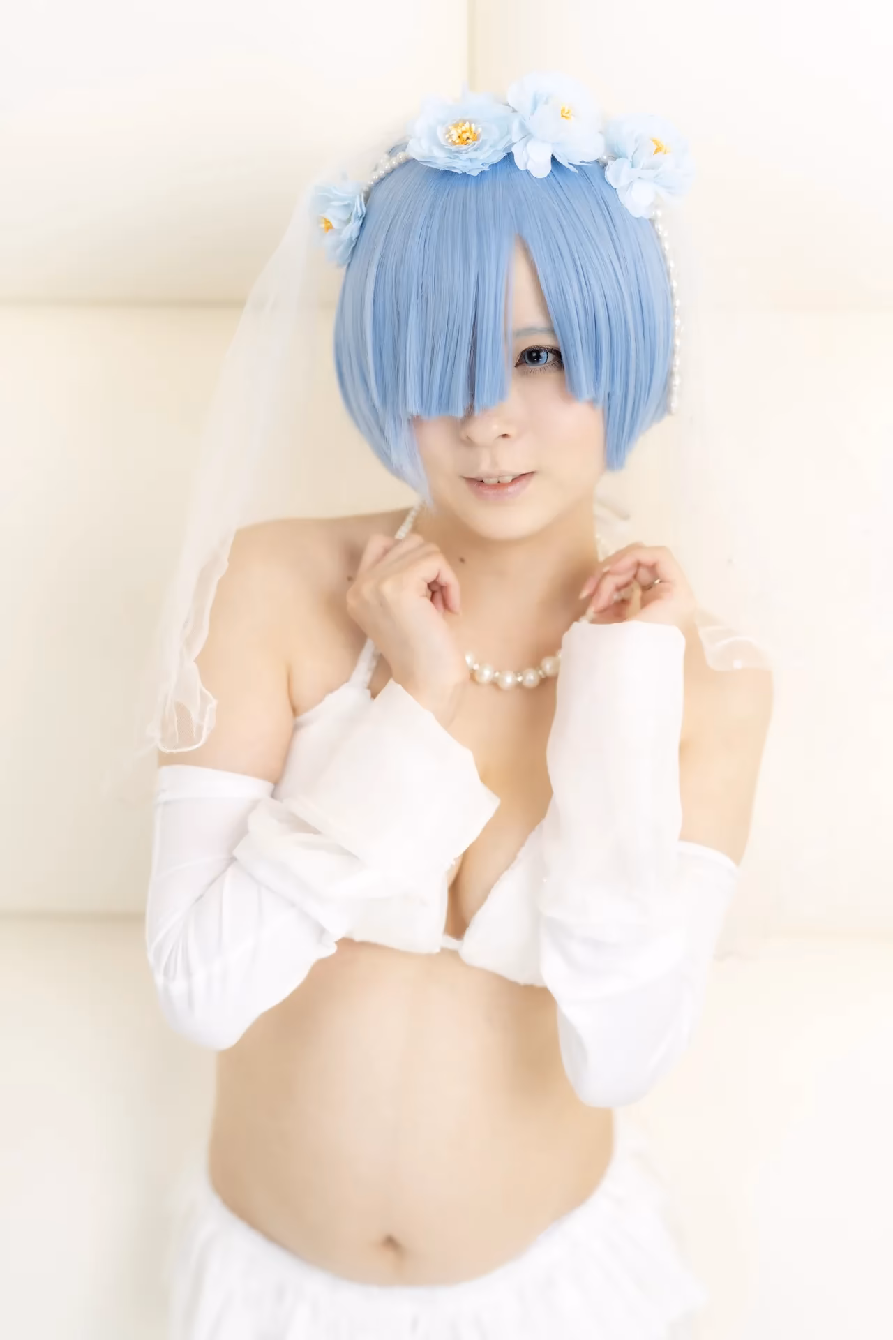Meruru Amanogawa as Rem — cosplay photo 47 of 153