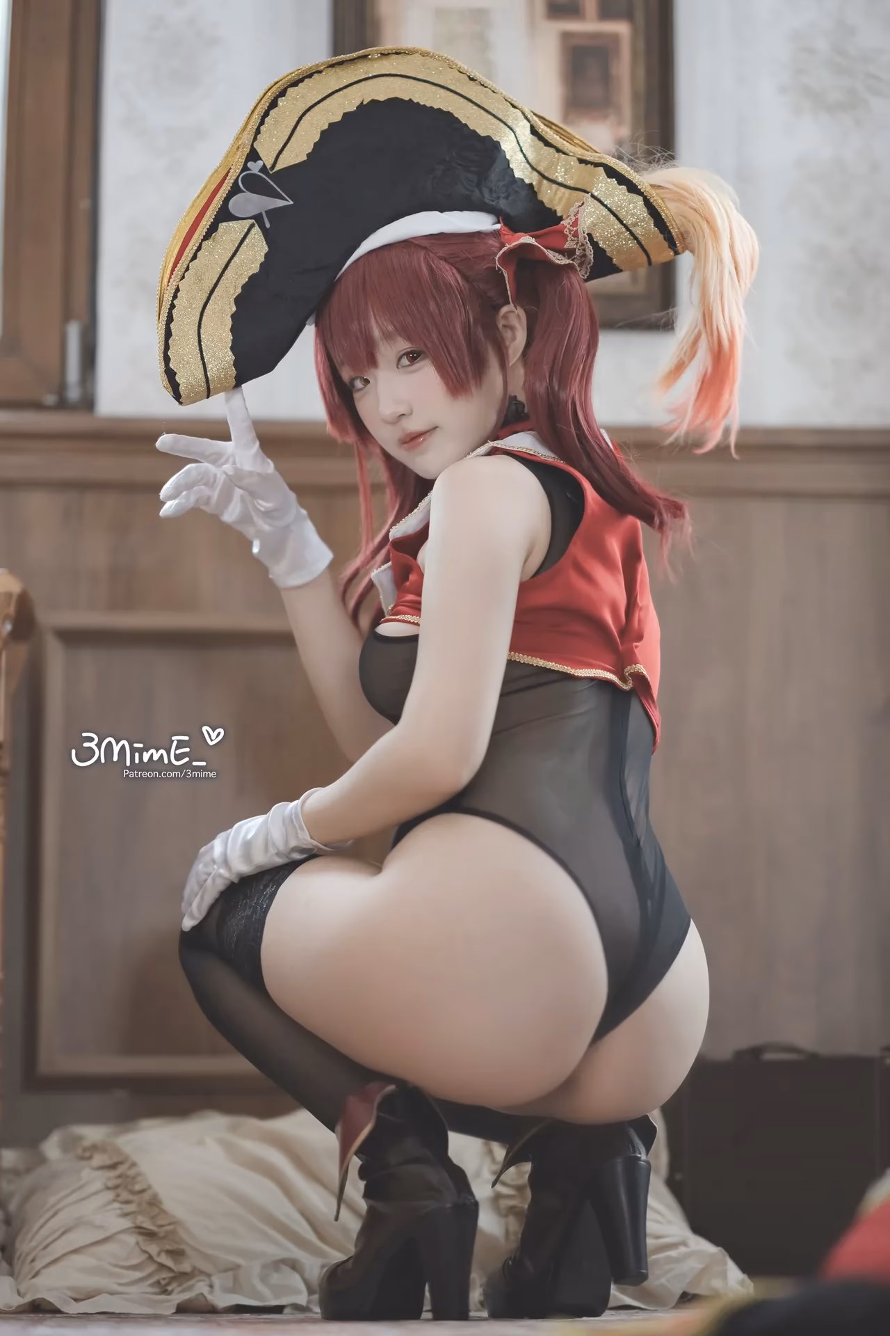 Mime as Houshou Marine — cosplay photo 11 of 23