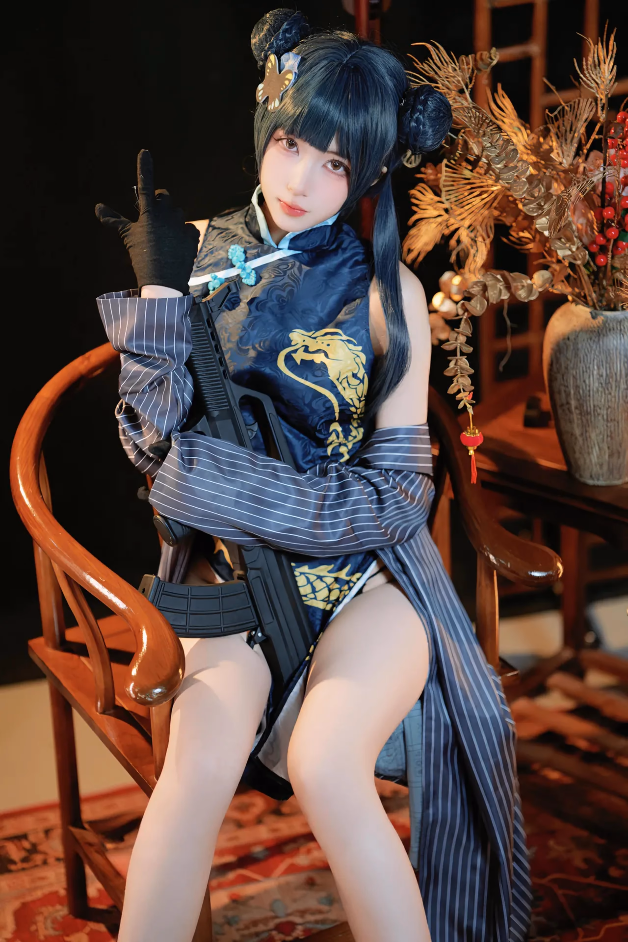 Miyamoto Sakura as Kisaki Ryuuge — cosplay photo 22 of 42