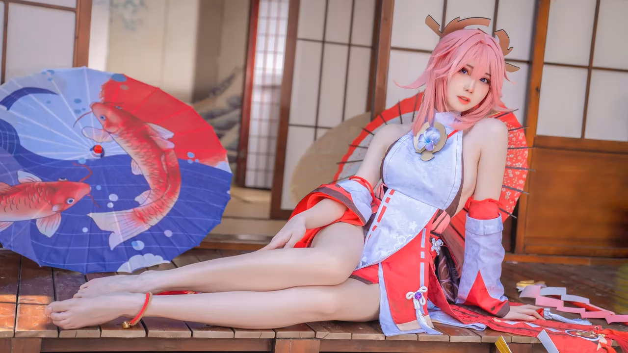 MMMenmentan as Yae Miko — cosplay photo 10 of 15