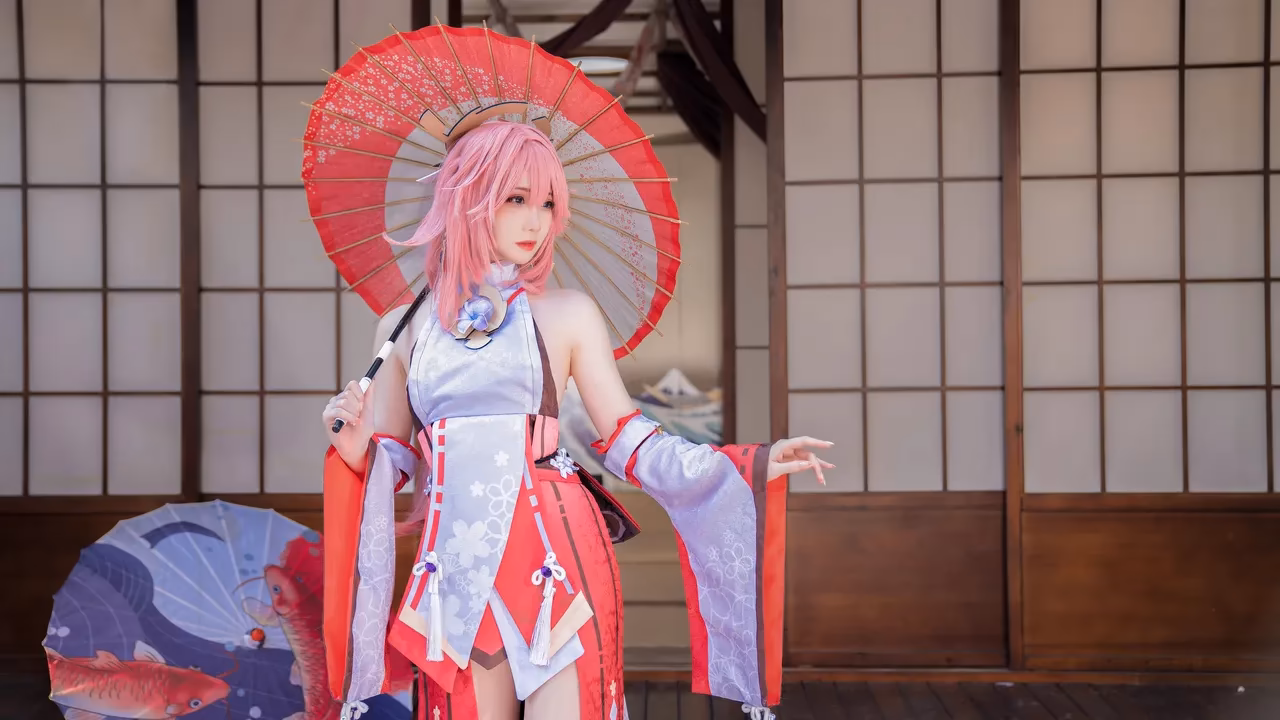 MMMenmentan as Yae Miko — cosplay photo 15 of 15