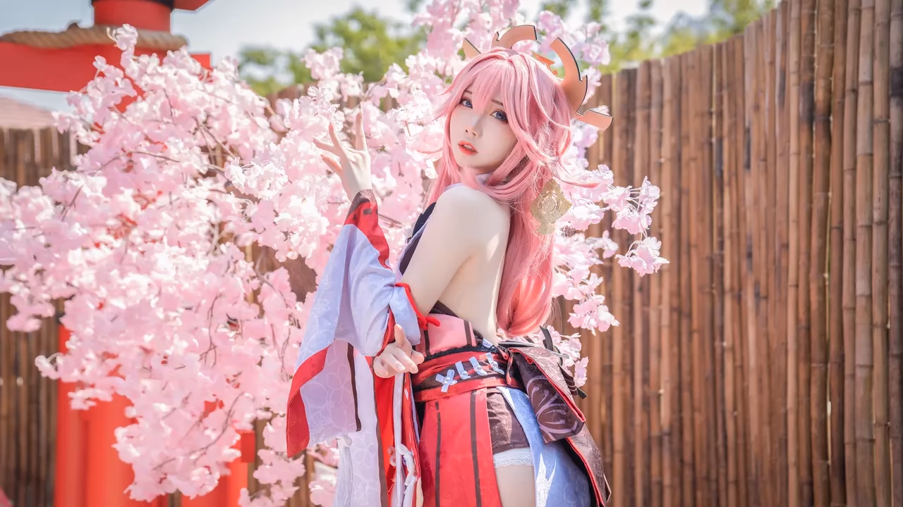 MMMenmentan as Yae Miko — cosplay photo 4 of 15