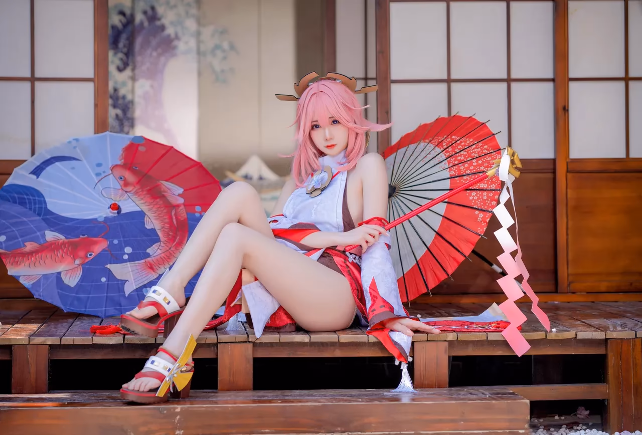 MMMenmentan as Yae Miko — cosplay photo 7 of 15