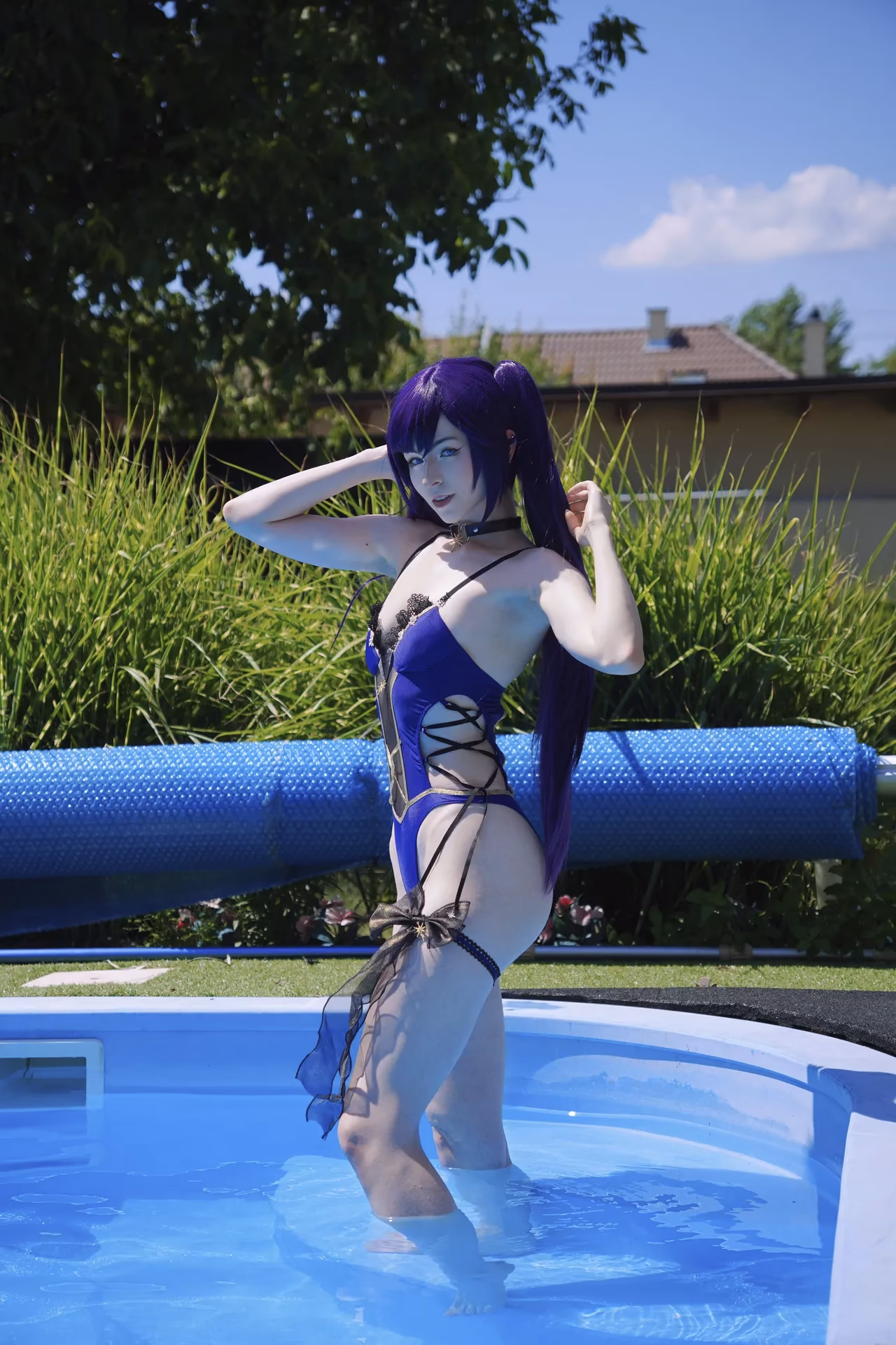 Nozzomi as Mona Megistus — cosplay photo 4 of 27