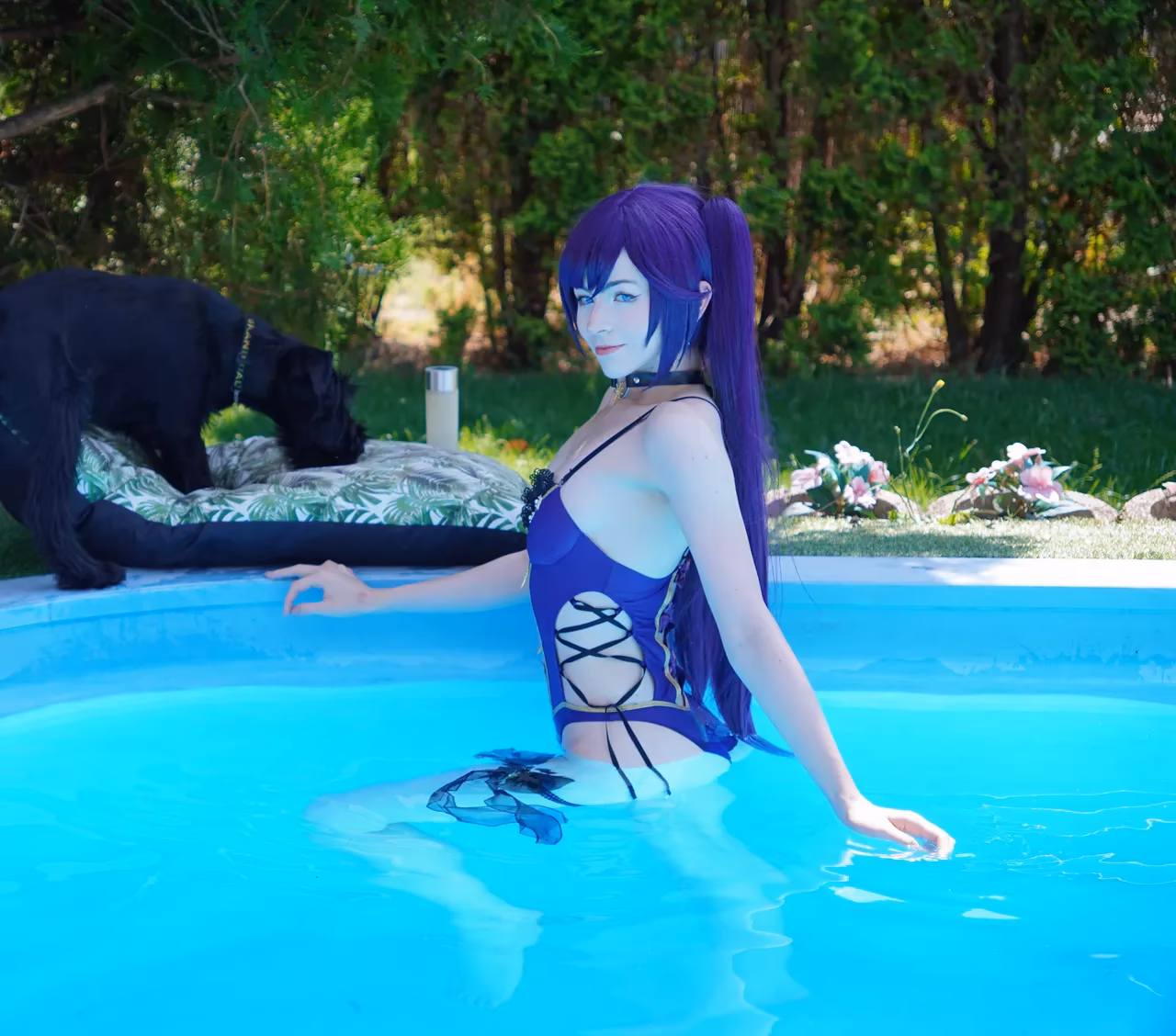 Nozzomi as Mona Megistus — cosplay photo 8 of 27