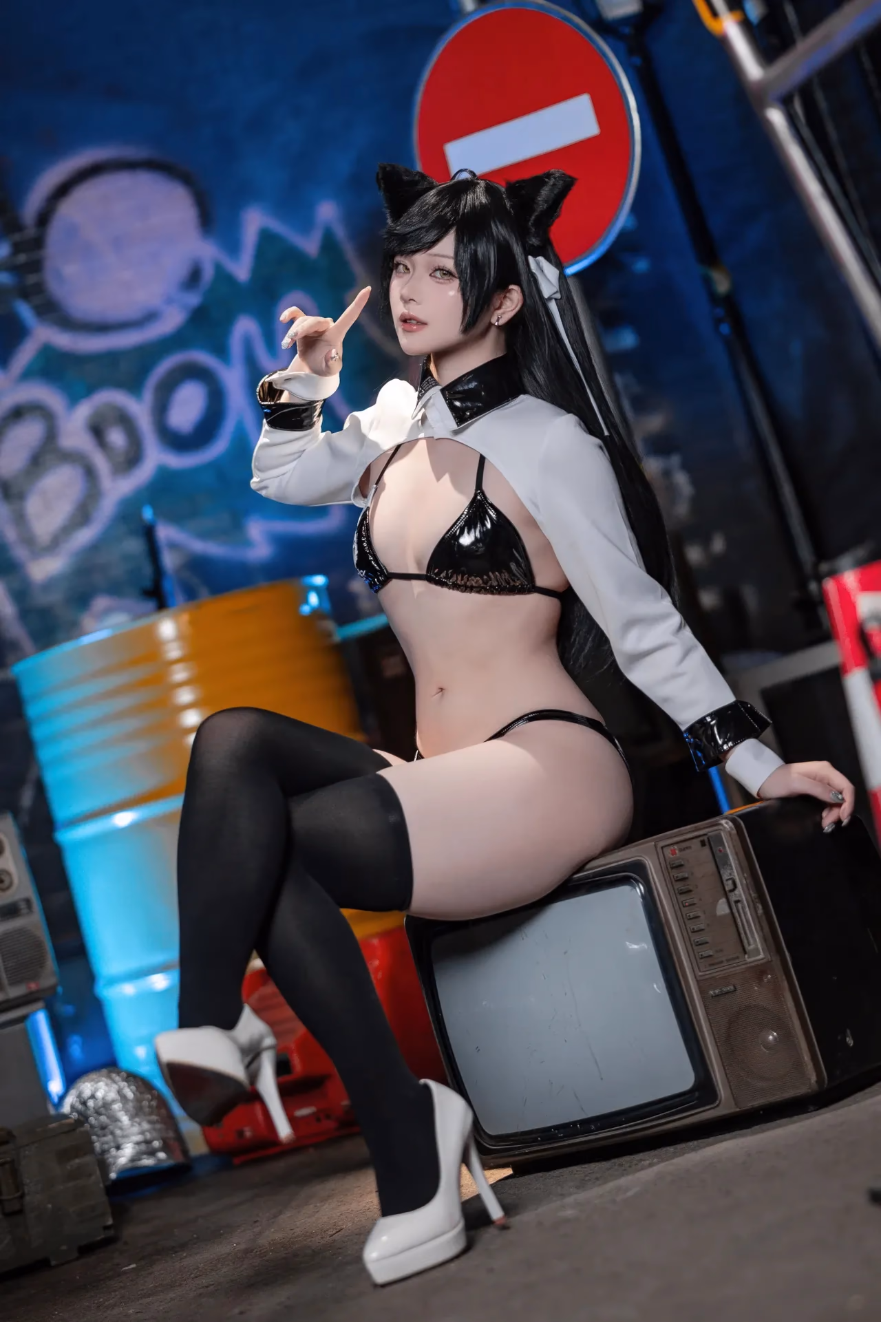 Purinpuppy as Atago — cosplay photo 50 of 114