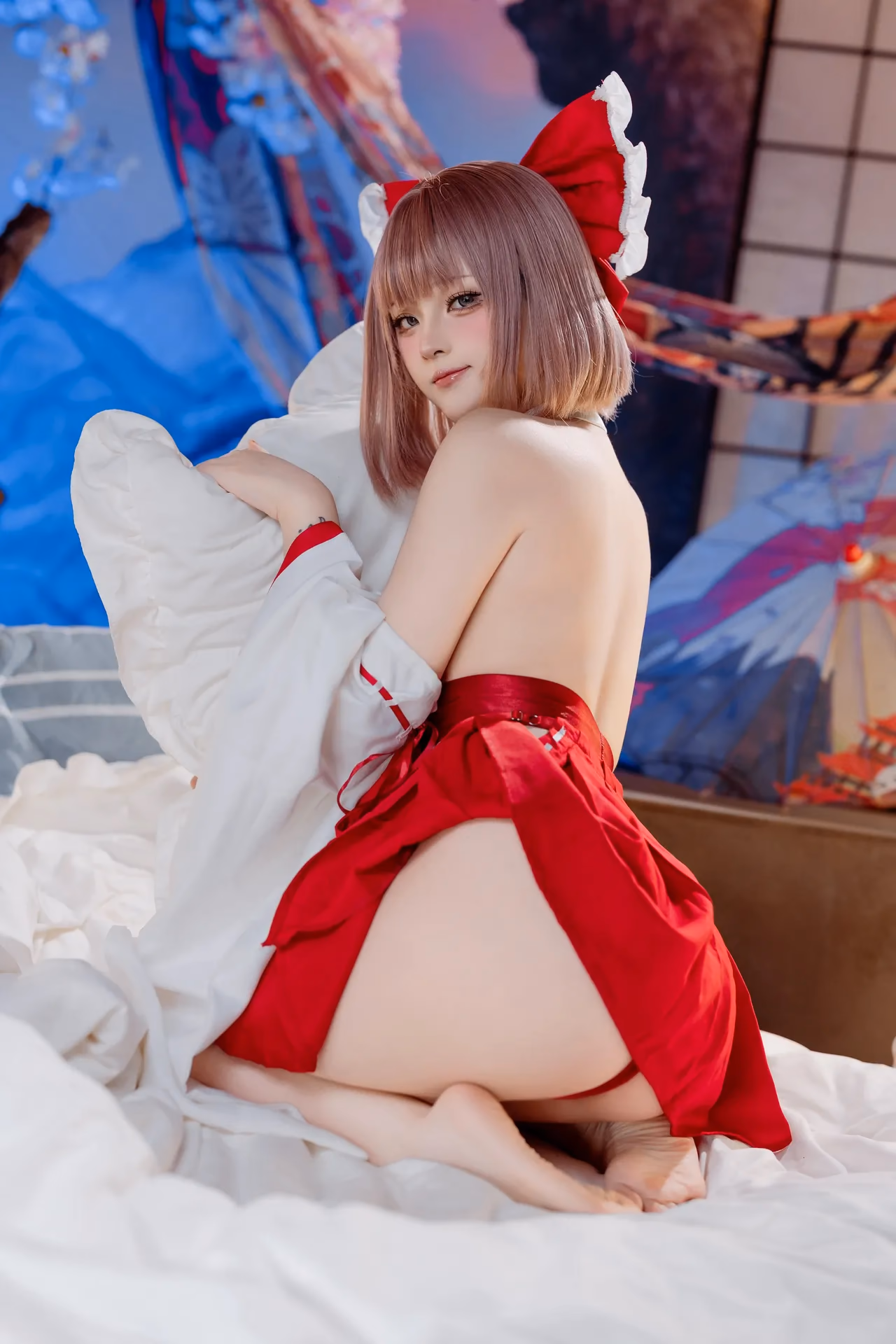 Purinpuppy as Reimu Hakurei — cosplay photo 10 of 66