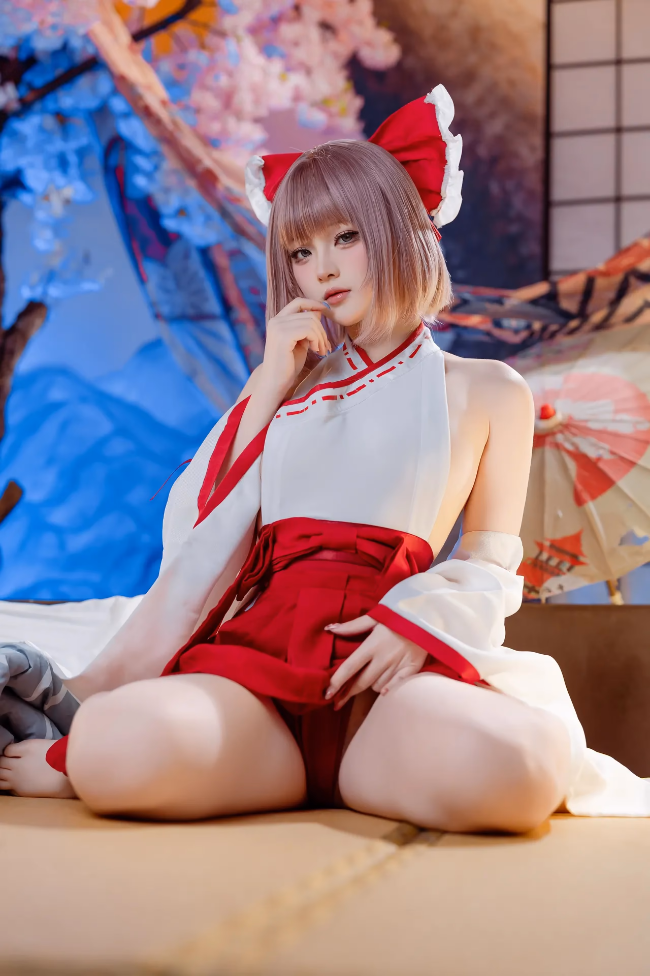 Purinpuppy as Reimu Hakurei — cosplay photo 19 of 66