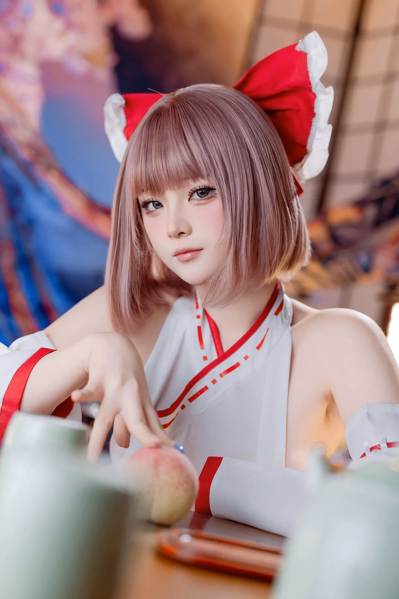 Purinpuppy as Reimu Hakurei — cosplay photo 35 of 66