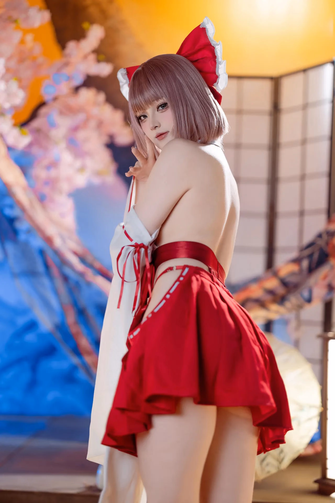 Purinpuppy as Reimu Hakurei — cosplay photo 39 of 66