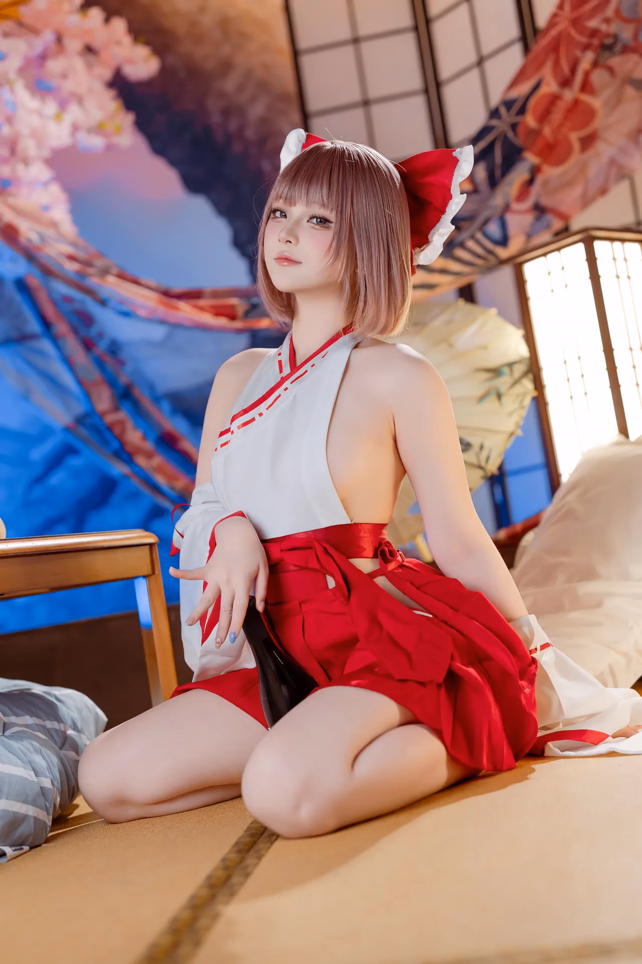 Purinpuppy as Reimu Hakurei — cosplay photo 43 of 66