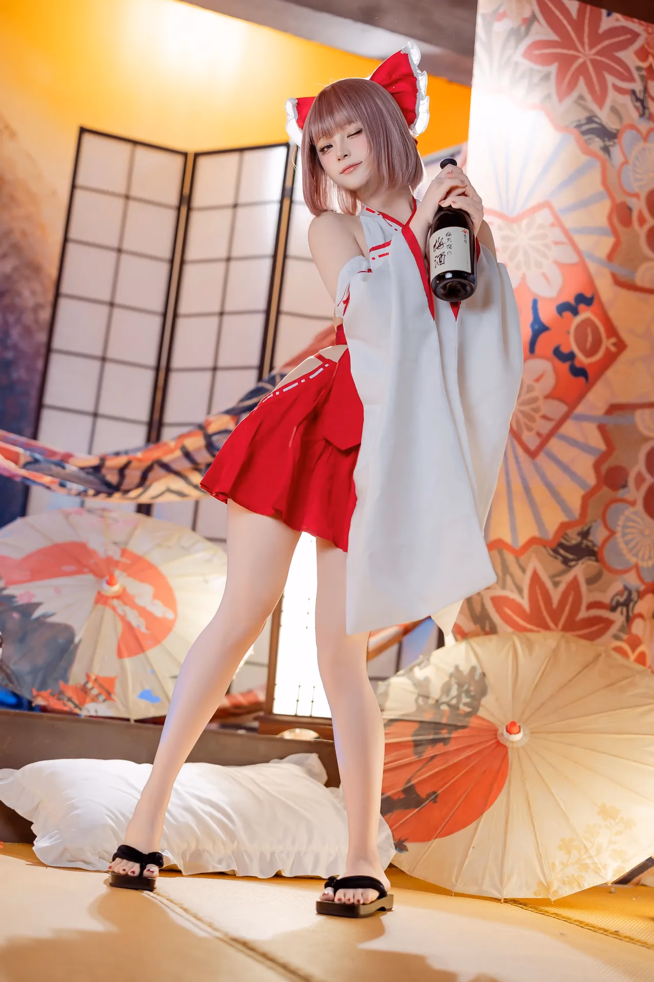 Purinpuppy as Reimu Hakurei — cosplay photo 53 of 66