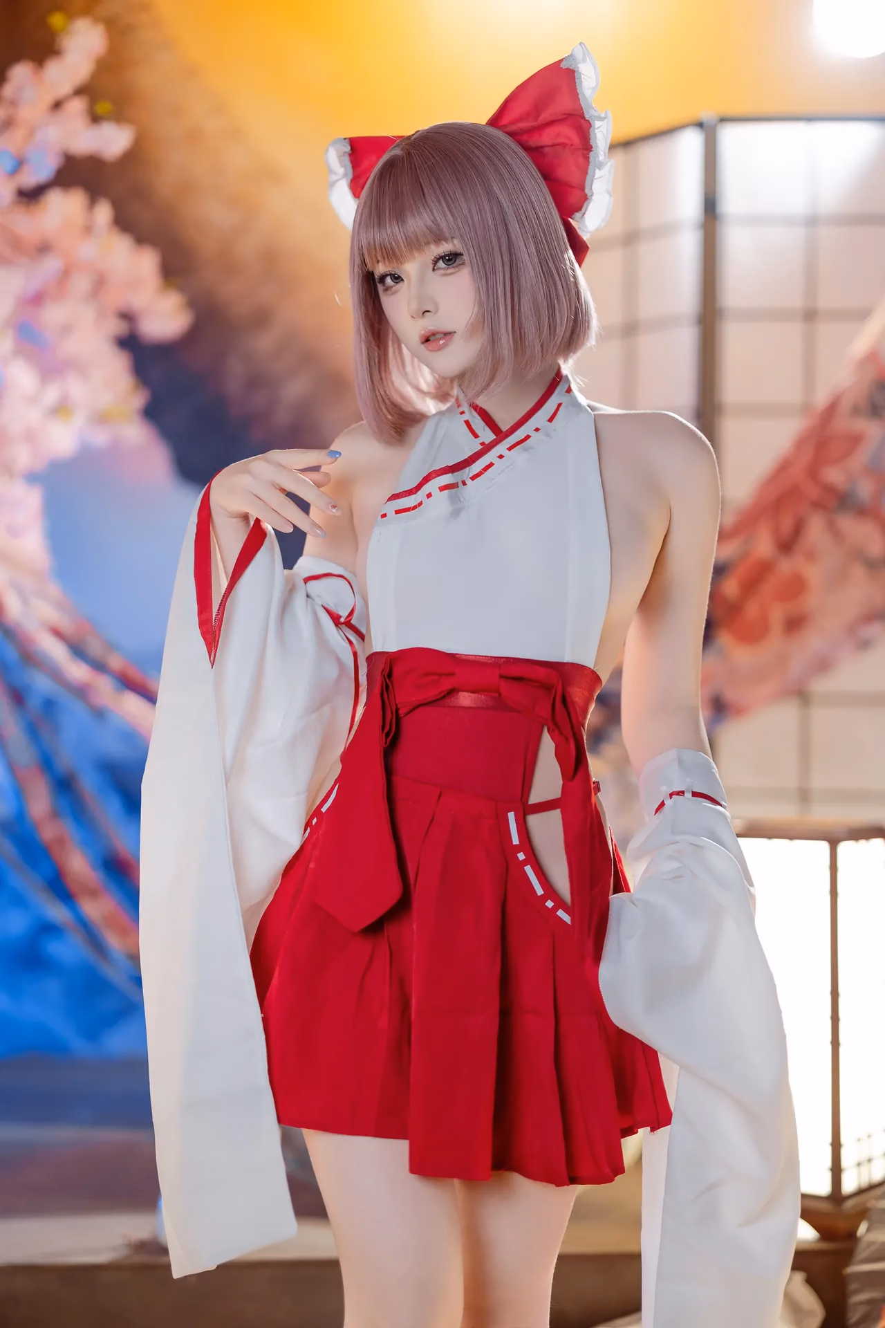 Purinpuppy as Reimu Hakurei — cosplay photo 55 of 66