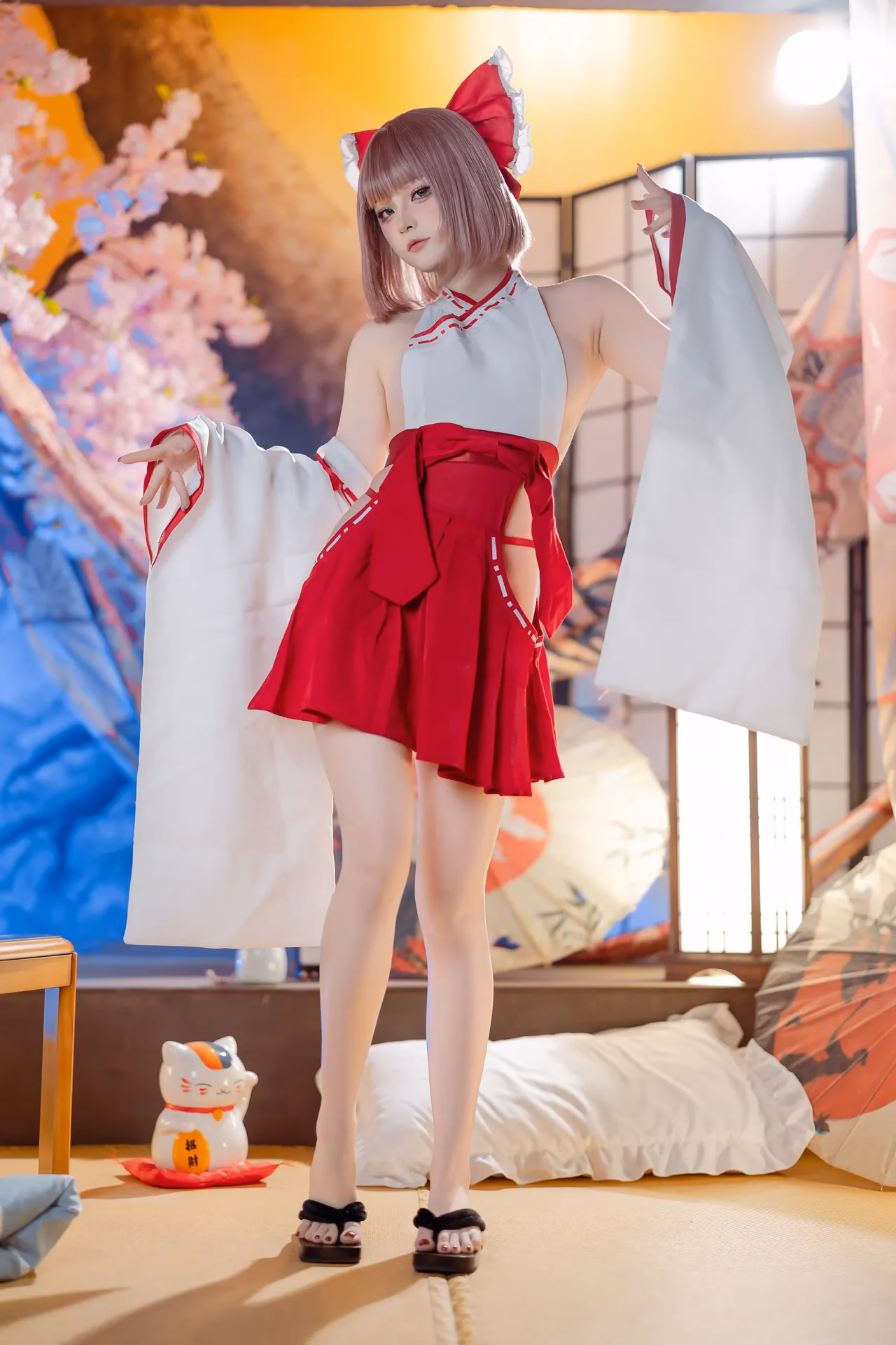 Purinpuppy as Reimu Hakurei — cosplay photo 56 of 66