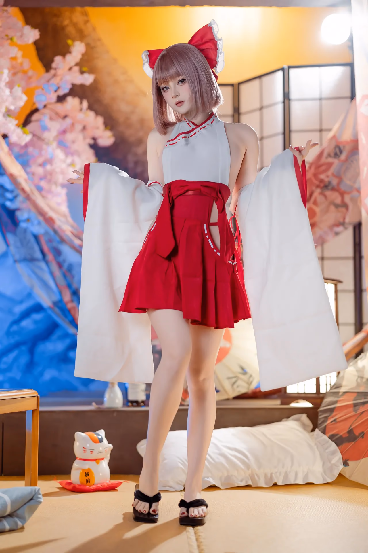 Purinpuppy as Reimu Hakurei — cosplay photo 57 of 66