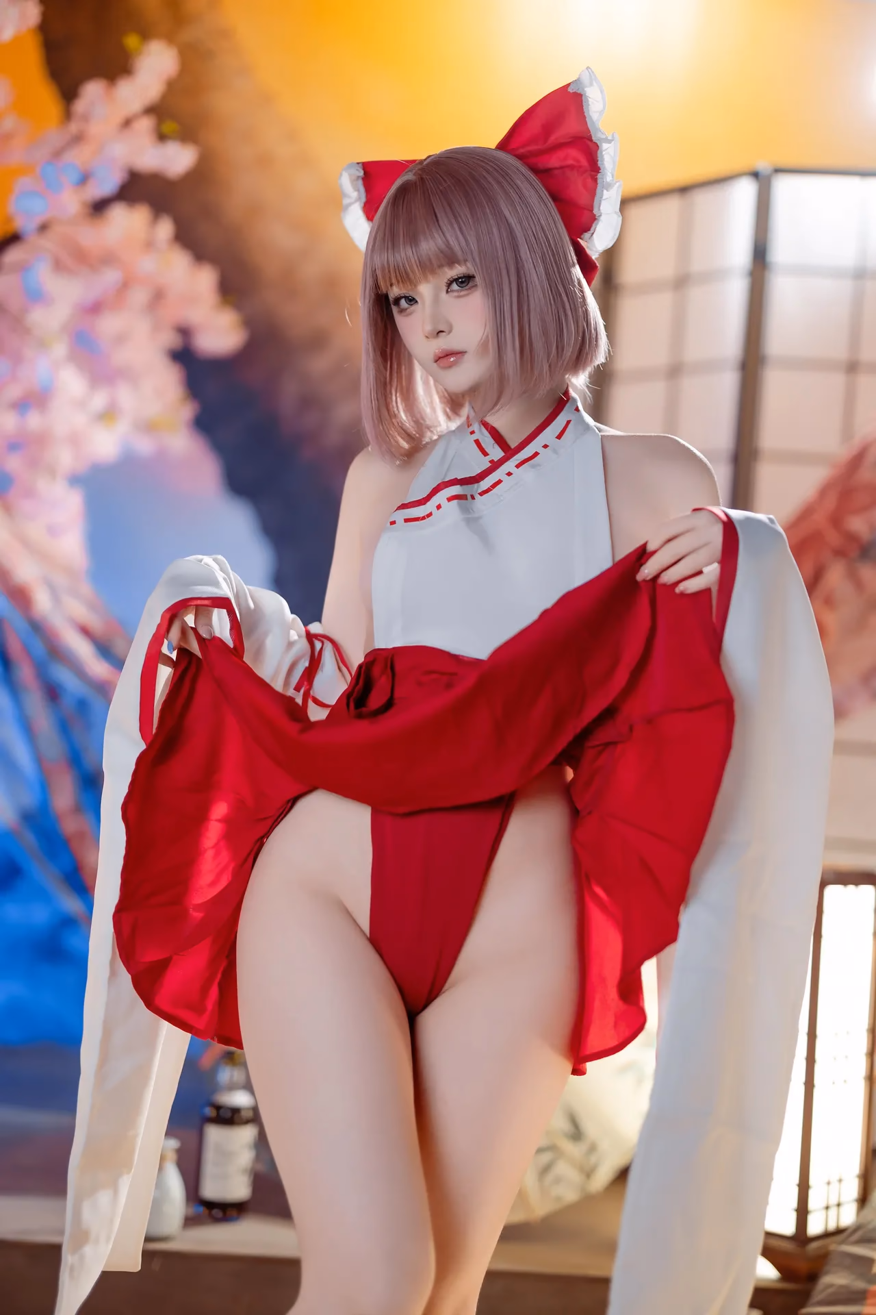 Purinpuppy as Reimu Hakurei — cosplay photo 60 of 66