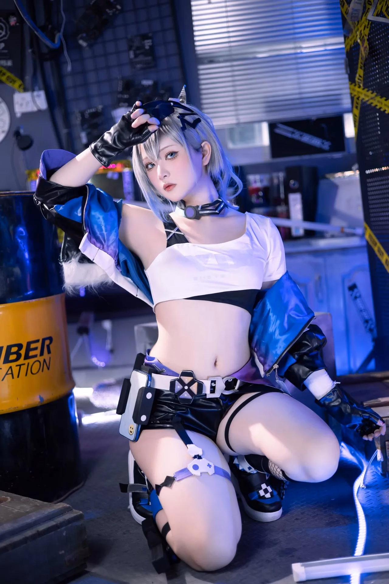 Purinpuppy as Silver Wolf — cosplay photo 15 of 17