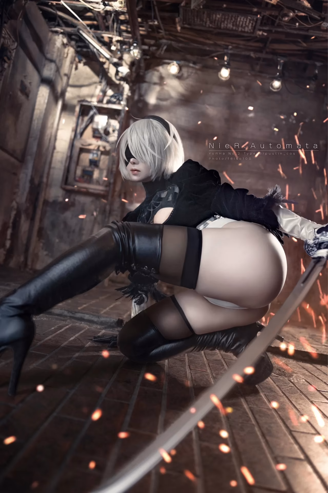 Puutin as 2B — cosplay photo 139 of 145