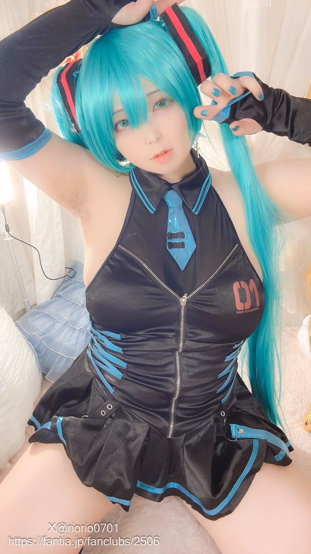 Rio-chan as Hatsune Miku — cosplay photo 38 of 67