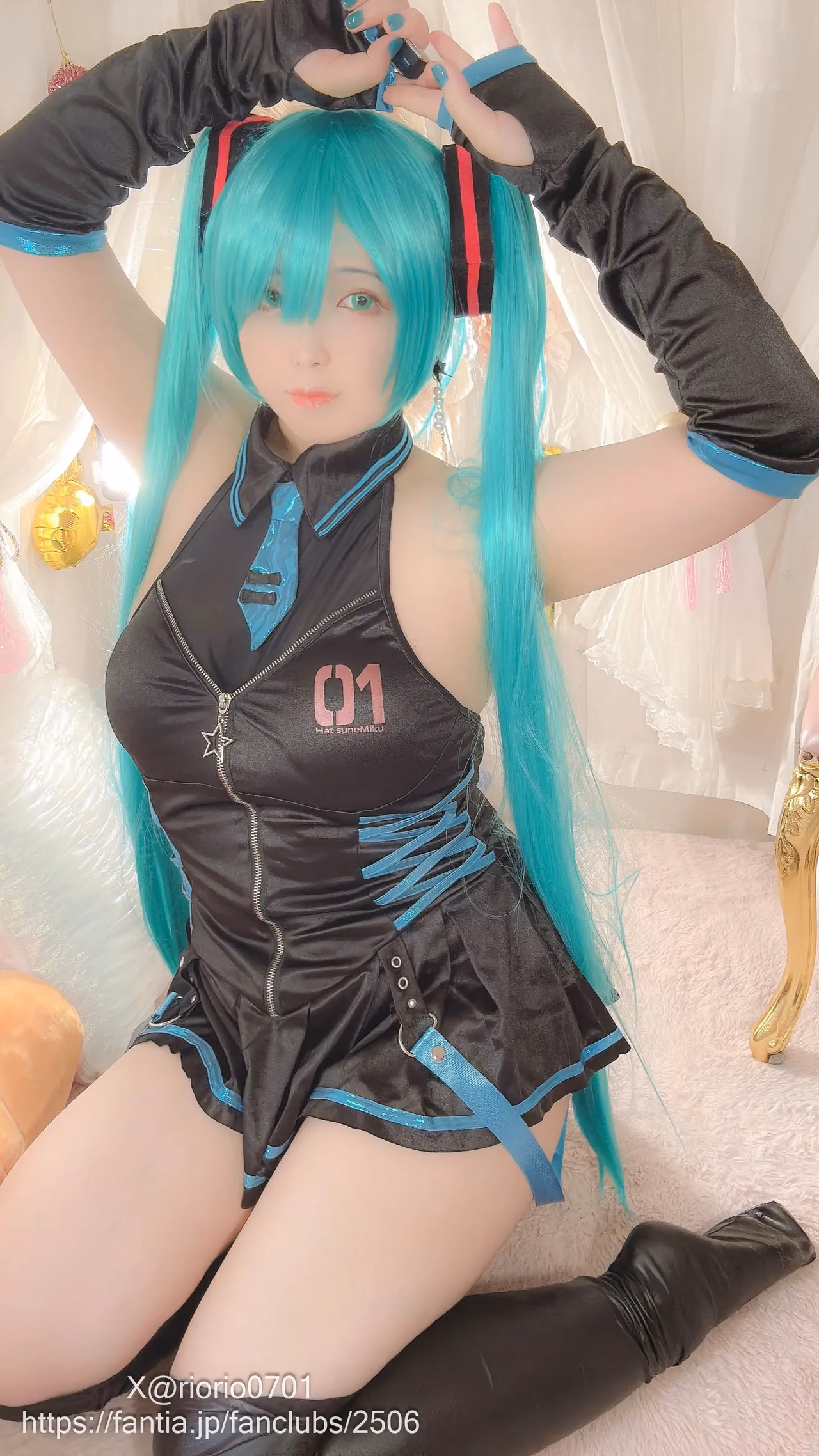 Rio-chan as Hatsune Miku — cosplay photo 7 of 67