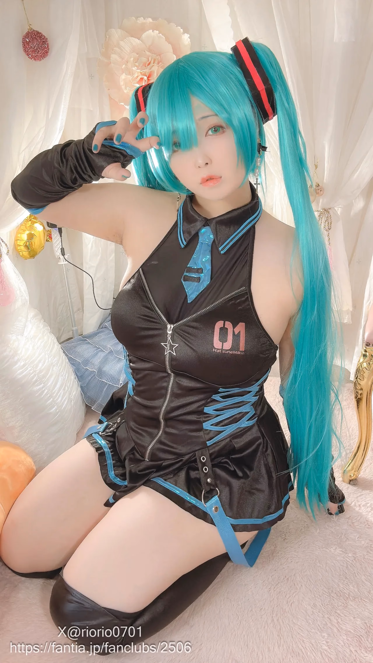 Rio-chan as Hatsune Miku — cosplay photo 8 of 67