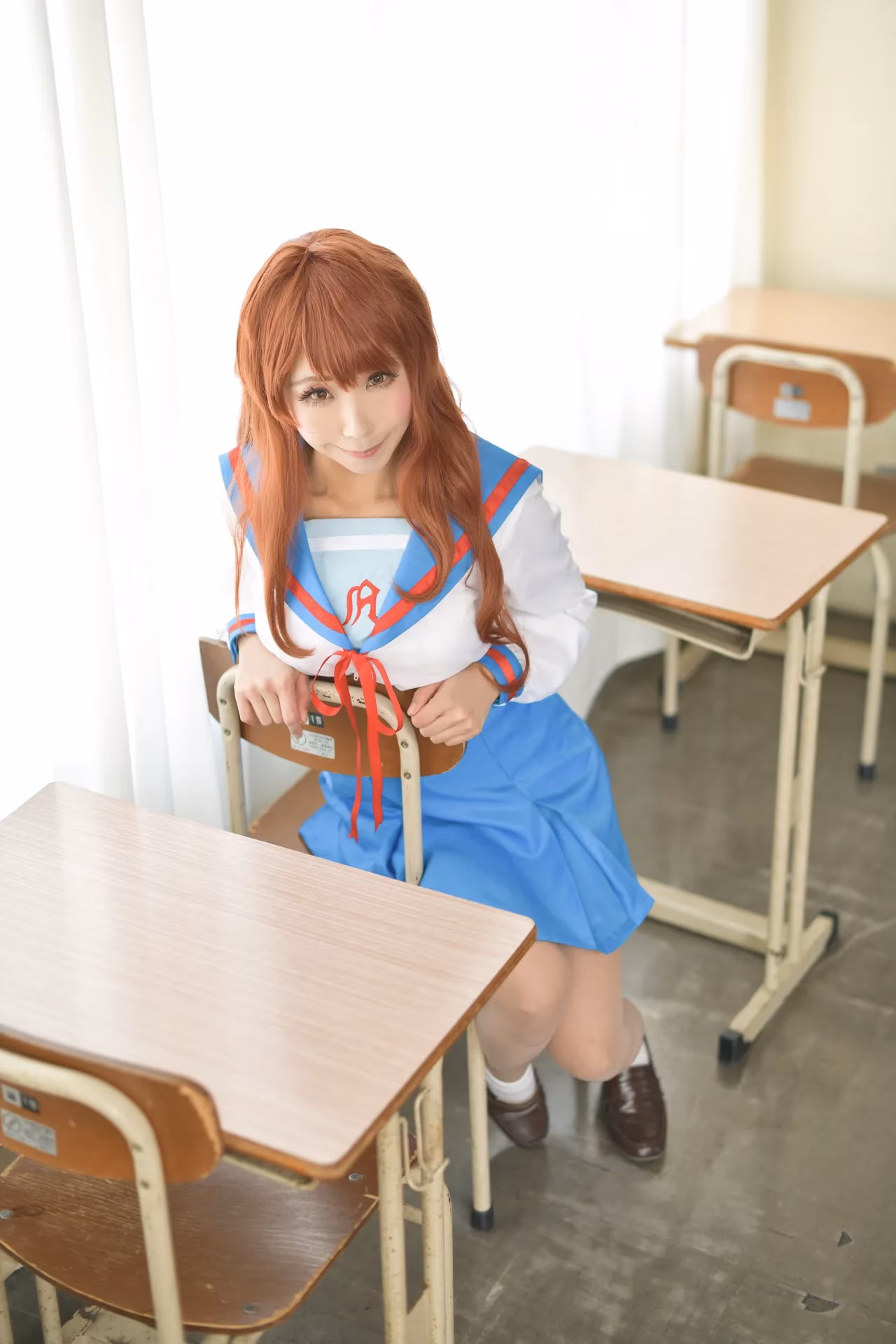 rionsakura as Haruhi Suzumiya, Mikuru Asahina, and Yuki Nagato — cosplay photo 10 of 162